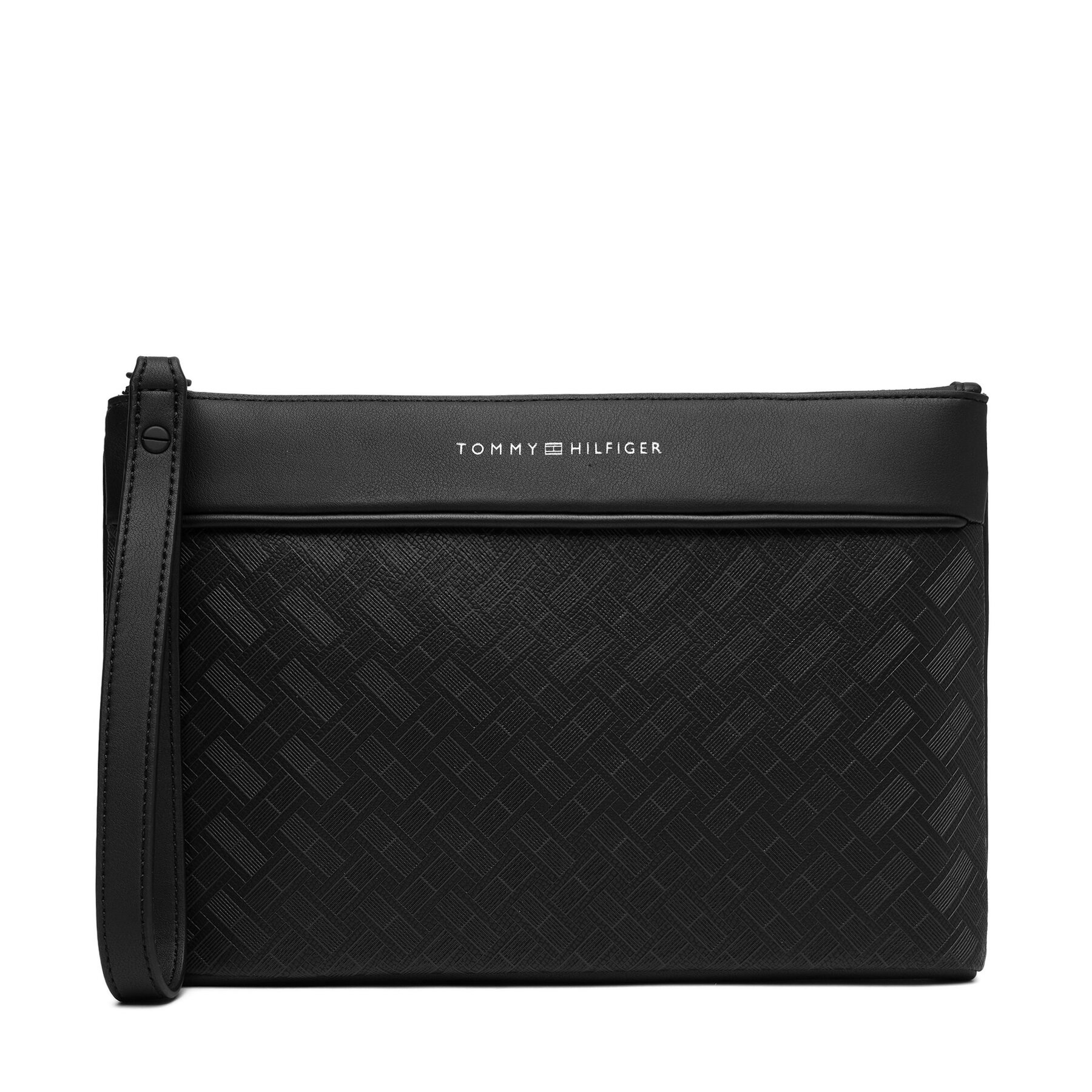 Мъжка чантичка Tommy Hilfiger Th Modern Monogram Pouch AM0AM14826 Черен