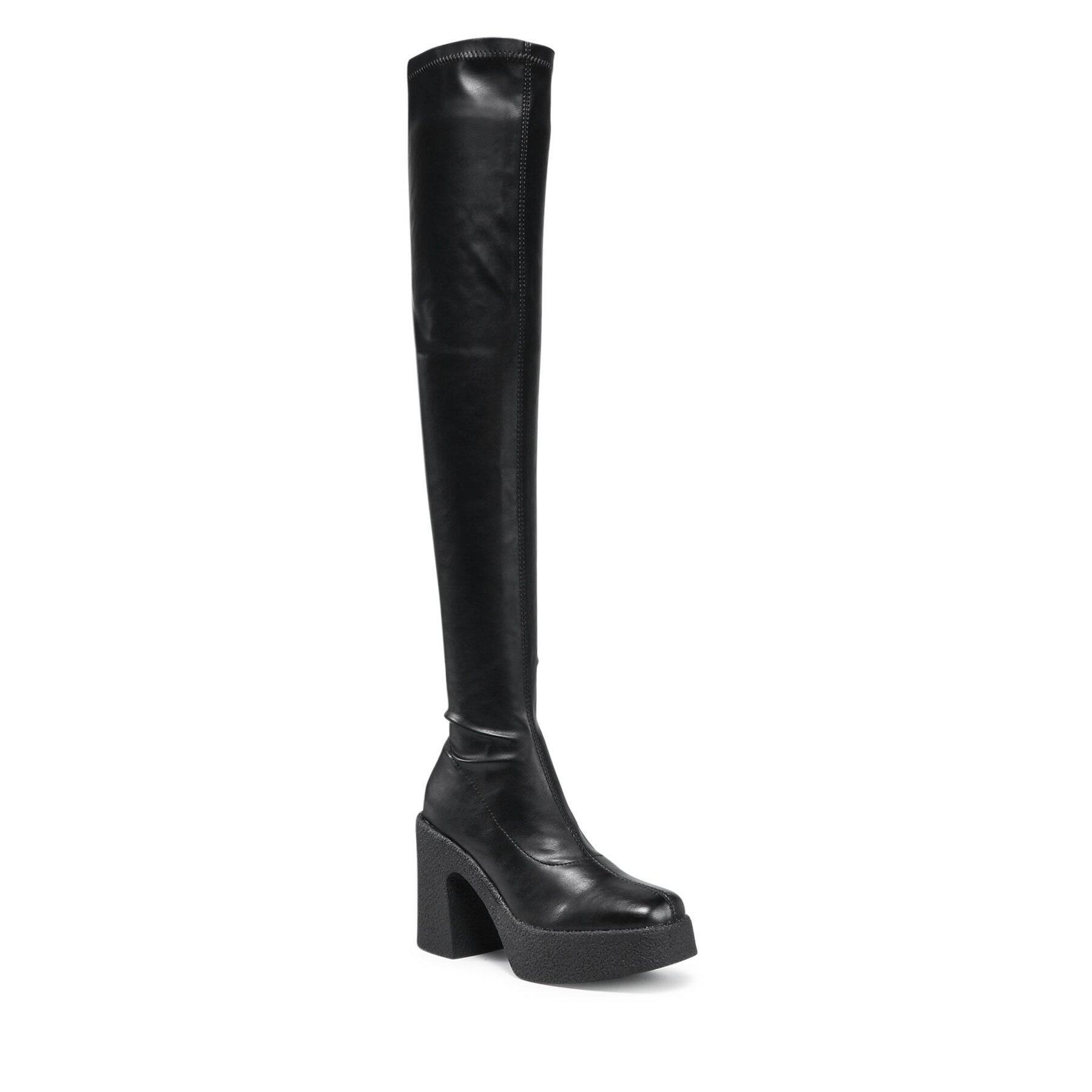 Cizme lungi muschetar Jenny Fairy H020301-01 Black