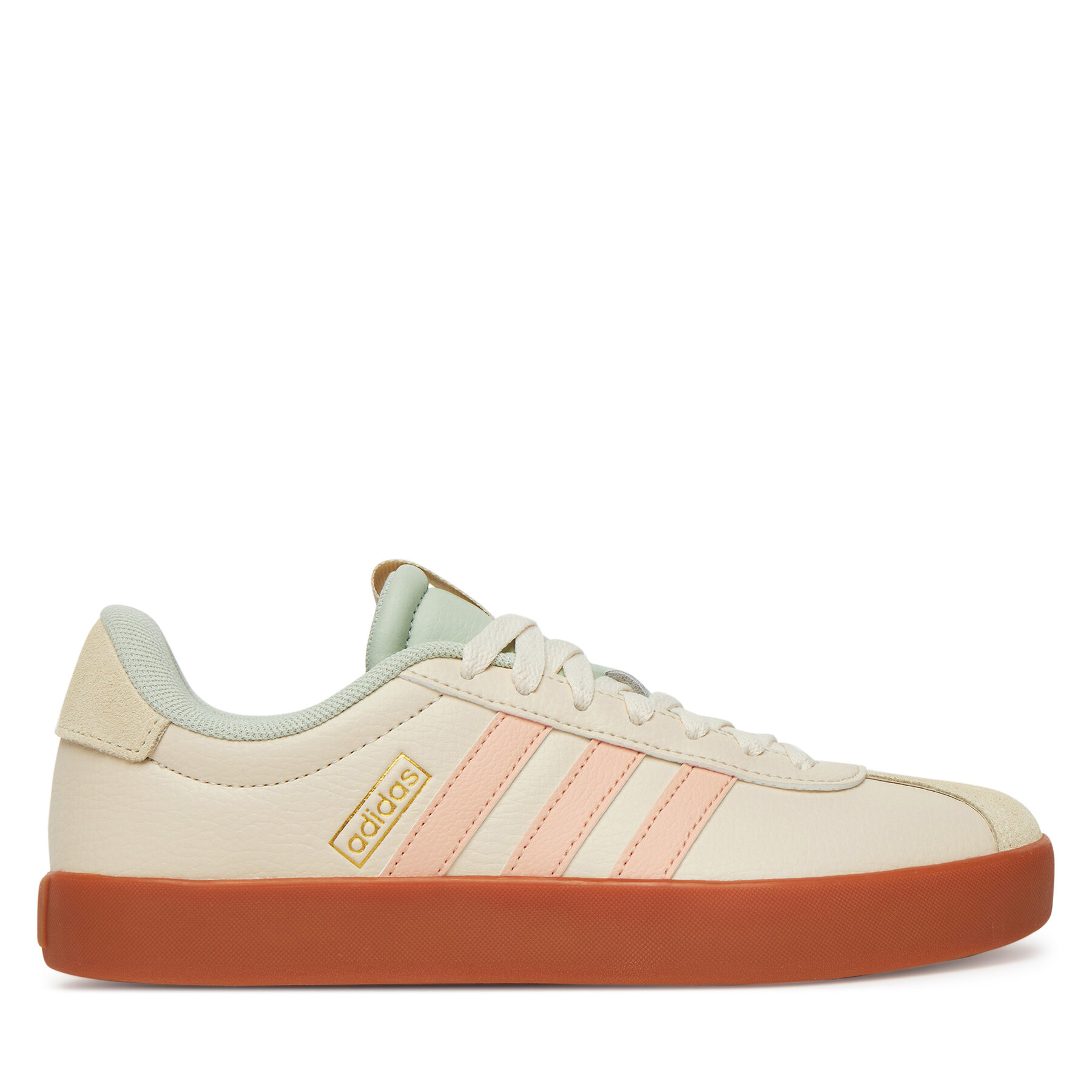 Damskie Sneakersy adidas, Rozmiar 38 Beżowy VL COURT 3.0 JP5348