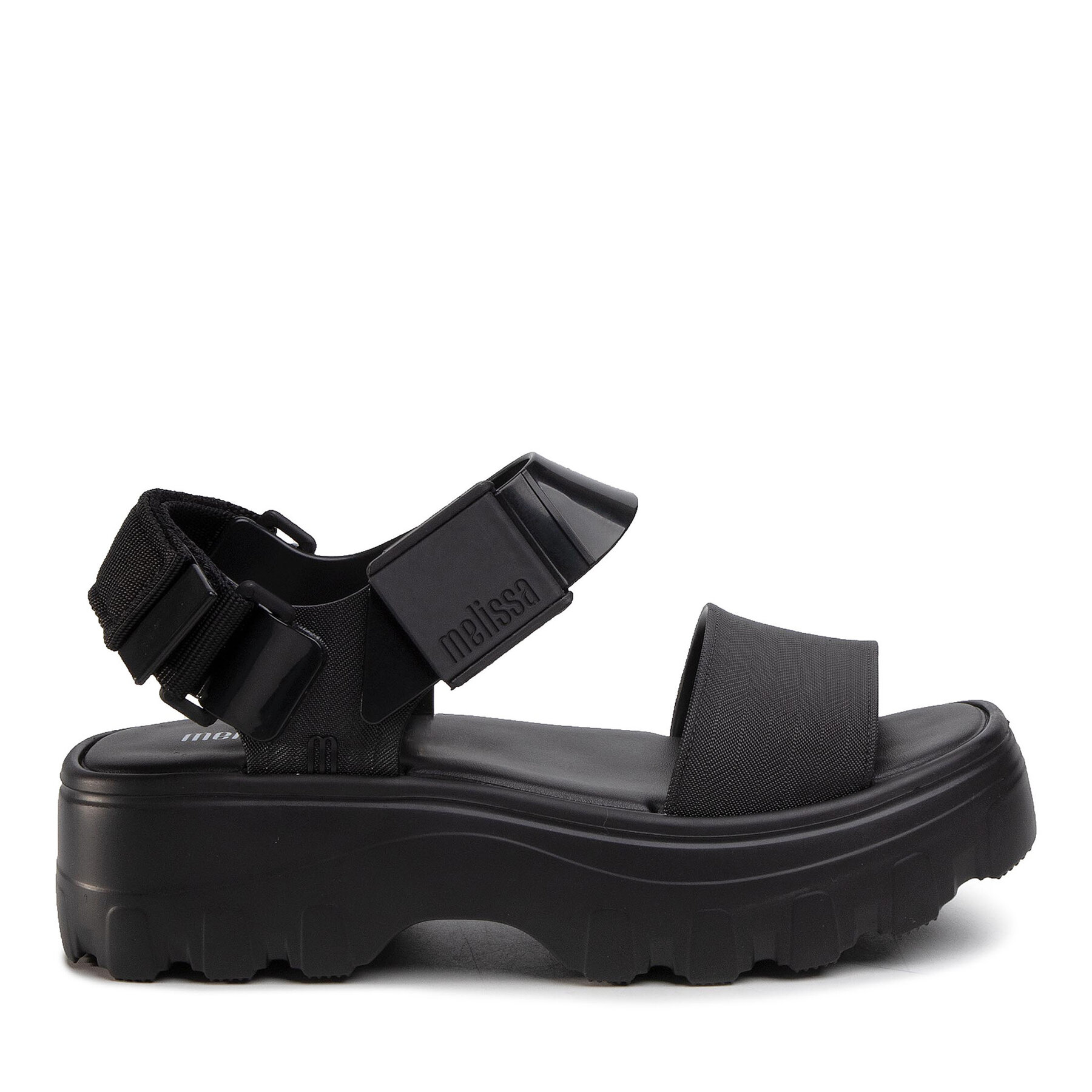 Damen Sandalen Melissa, Schuhgröße 40, Schwarz, Kick Off Sandal Ad 32823
