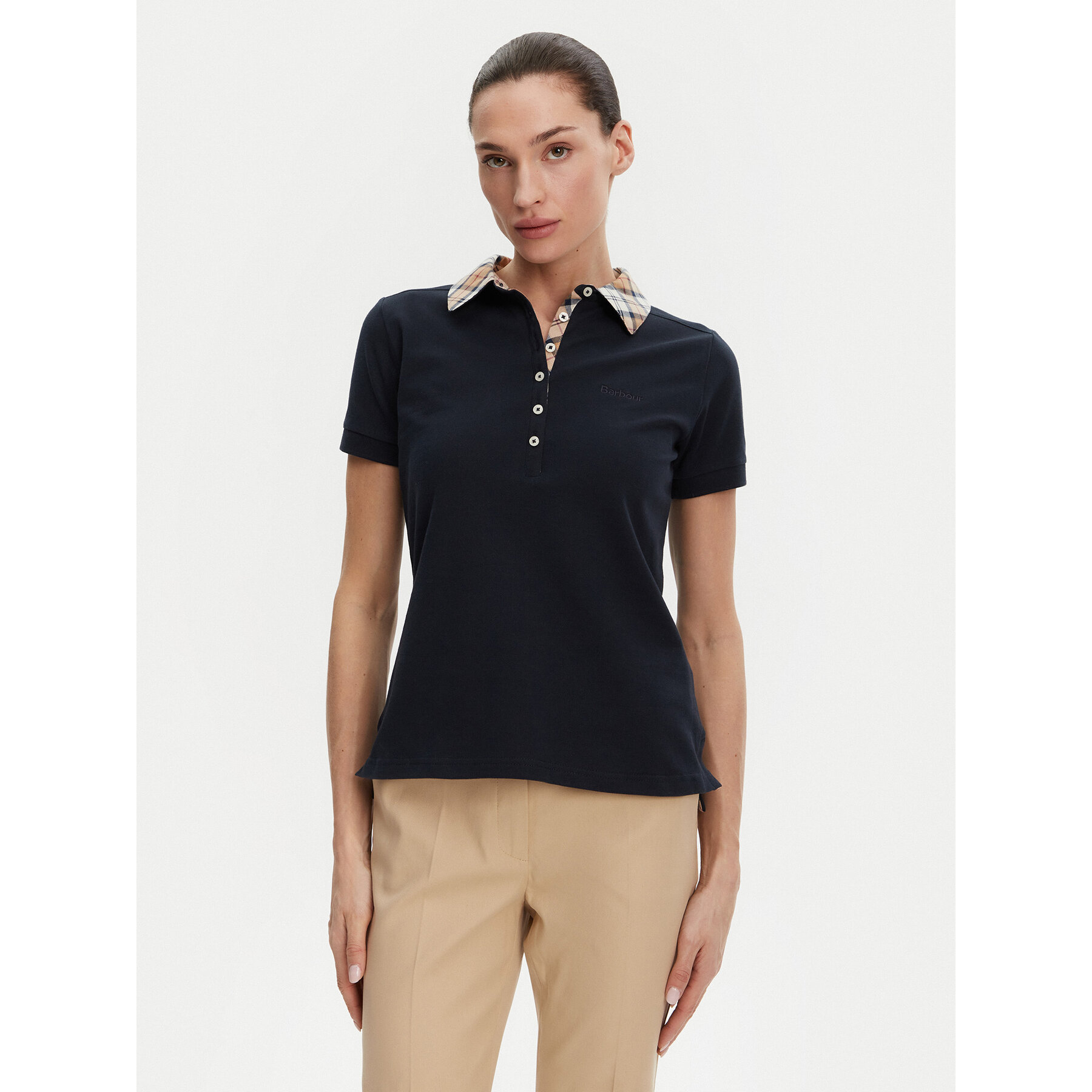 Barbour Polo LML0633NY13 Σκούρο μπλε Regular Fit
