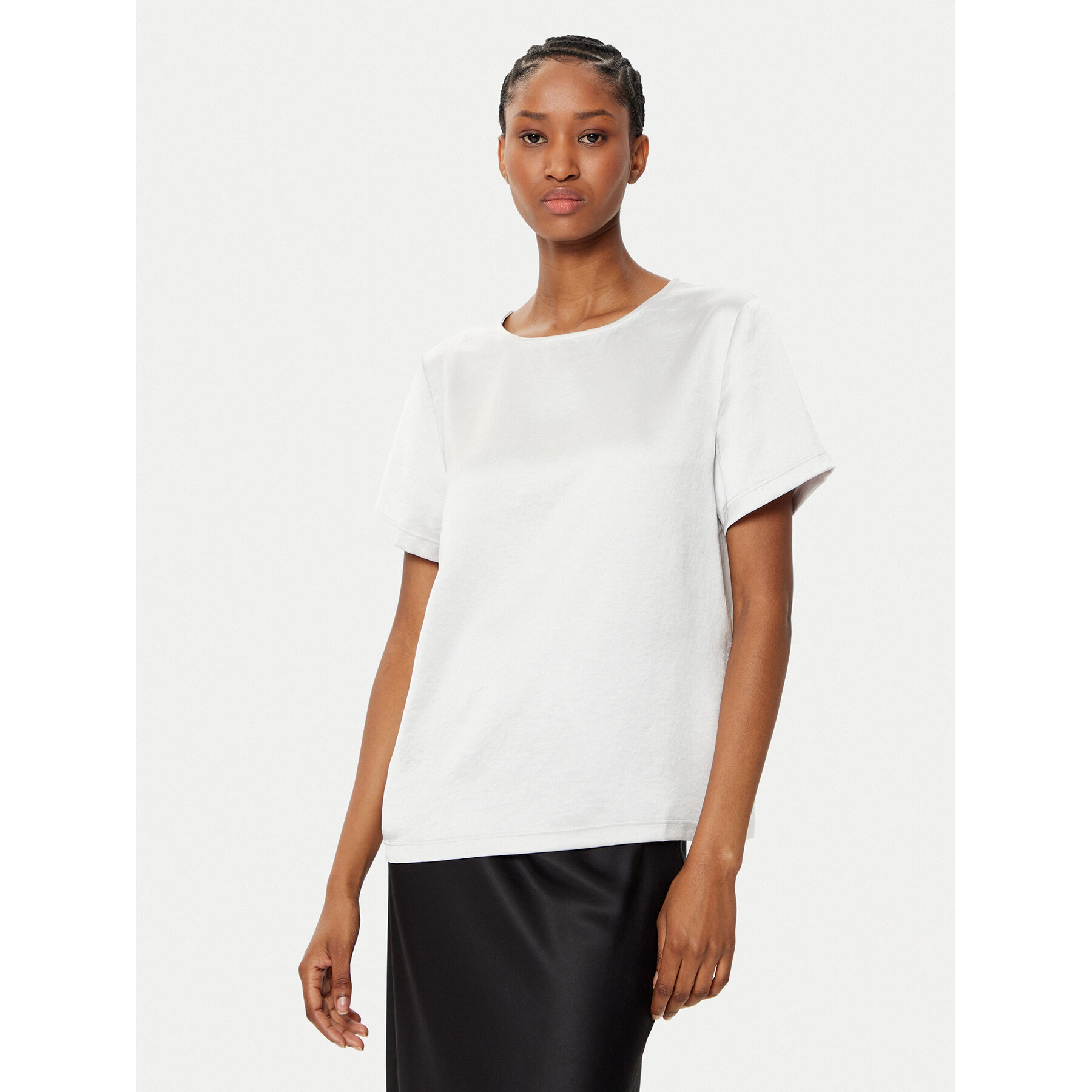 Weekend Max Mara Póló Amburgo 2515941051 Ekru Regular Fit