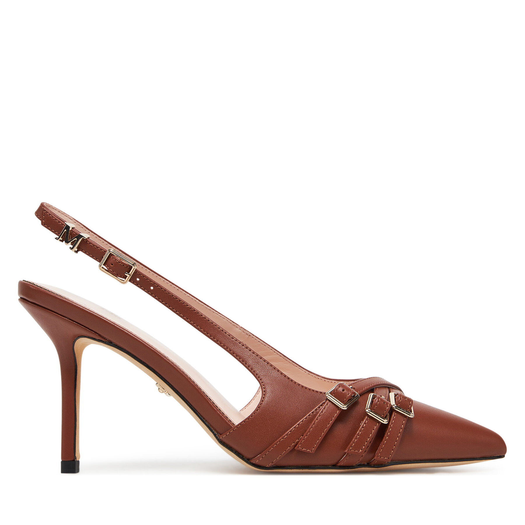 Pantofi cu toc subțire Marciano Guess 5GGZ31 7324A Maro