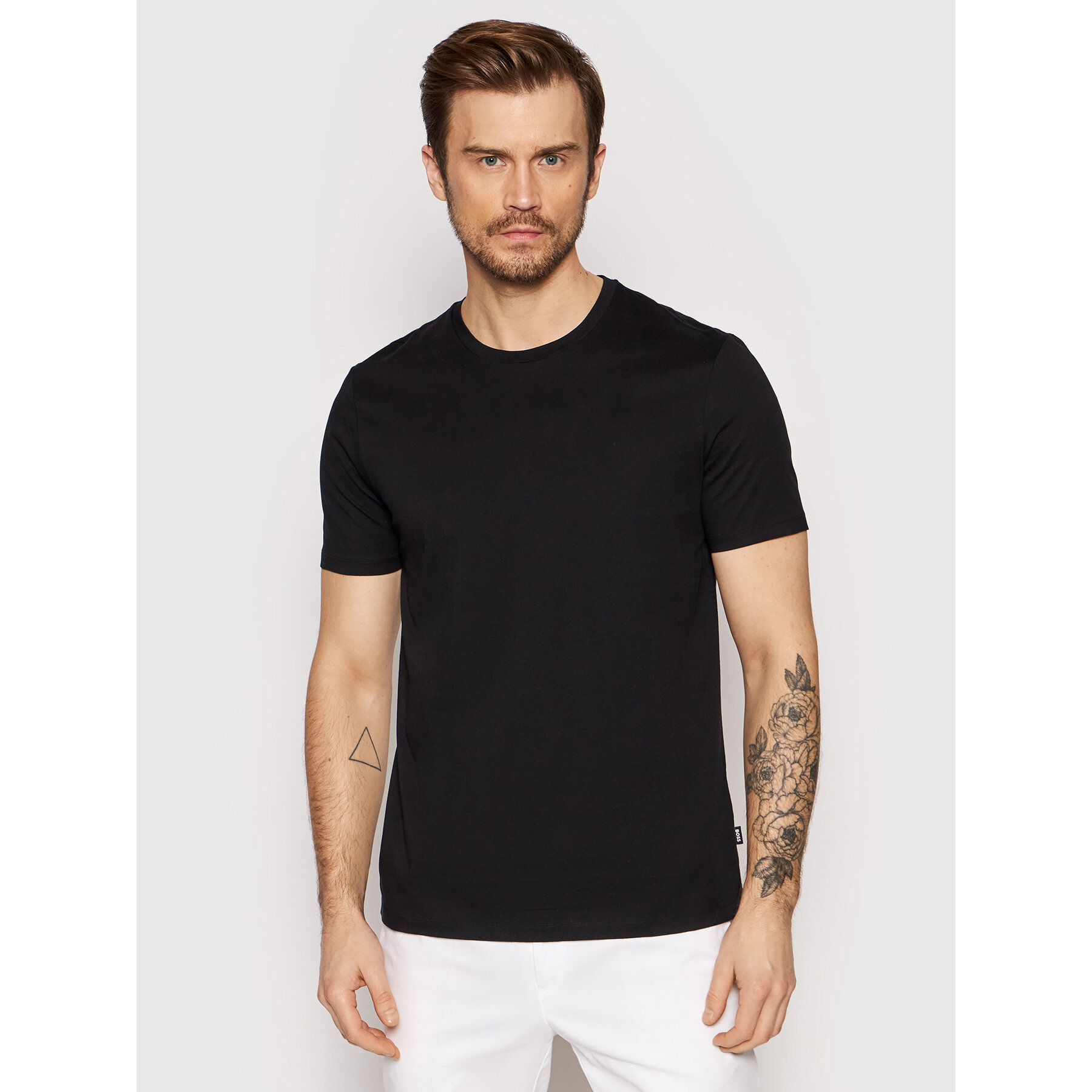 Boss T-shirt Tessler 150 50468395 Nero Slim Fit