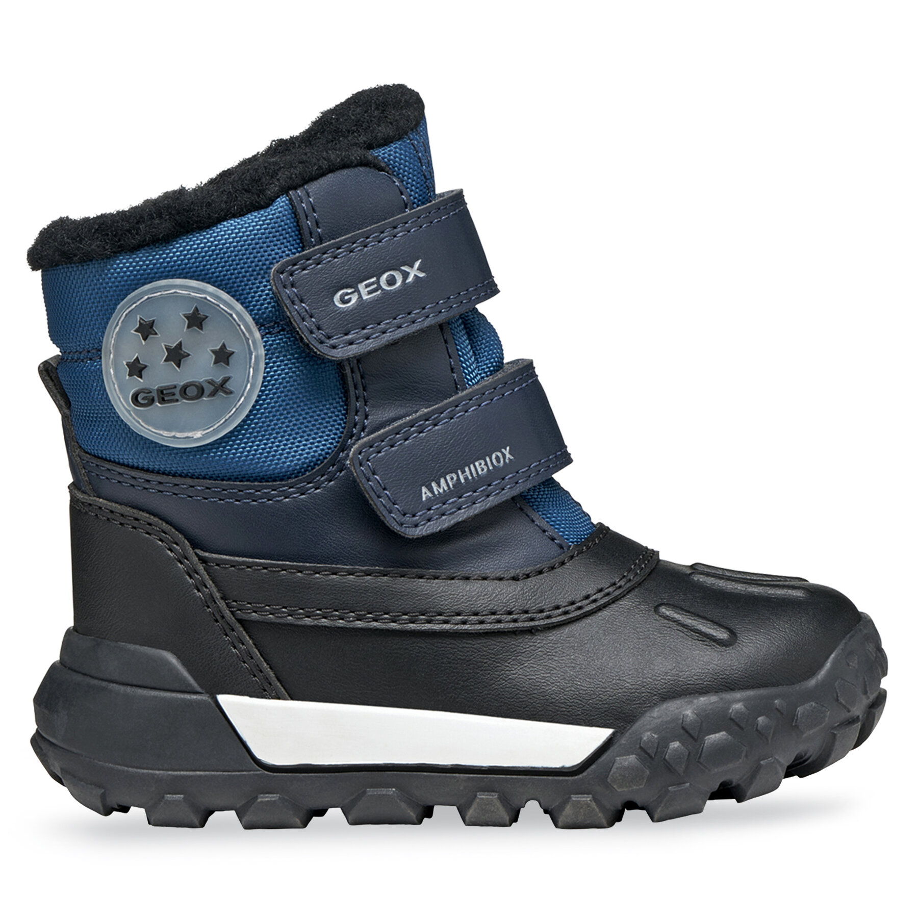 Čizme za snijeg Geox B Trekkyup Boy B Abx B566LI 054FU C4585 M Crna