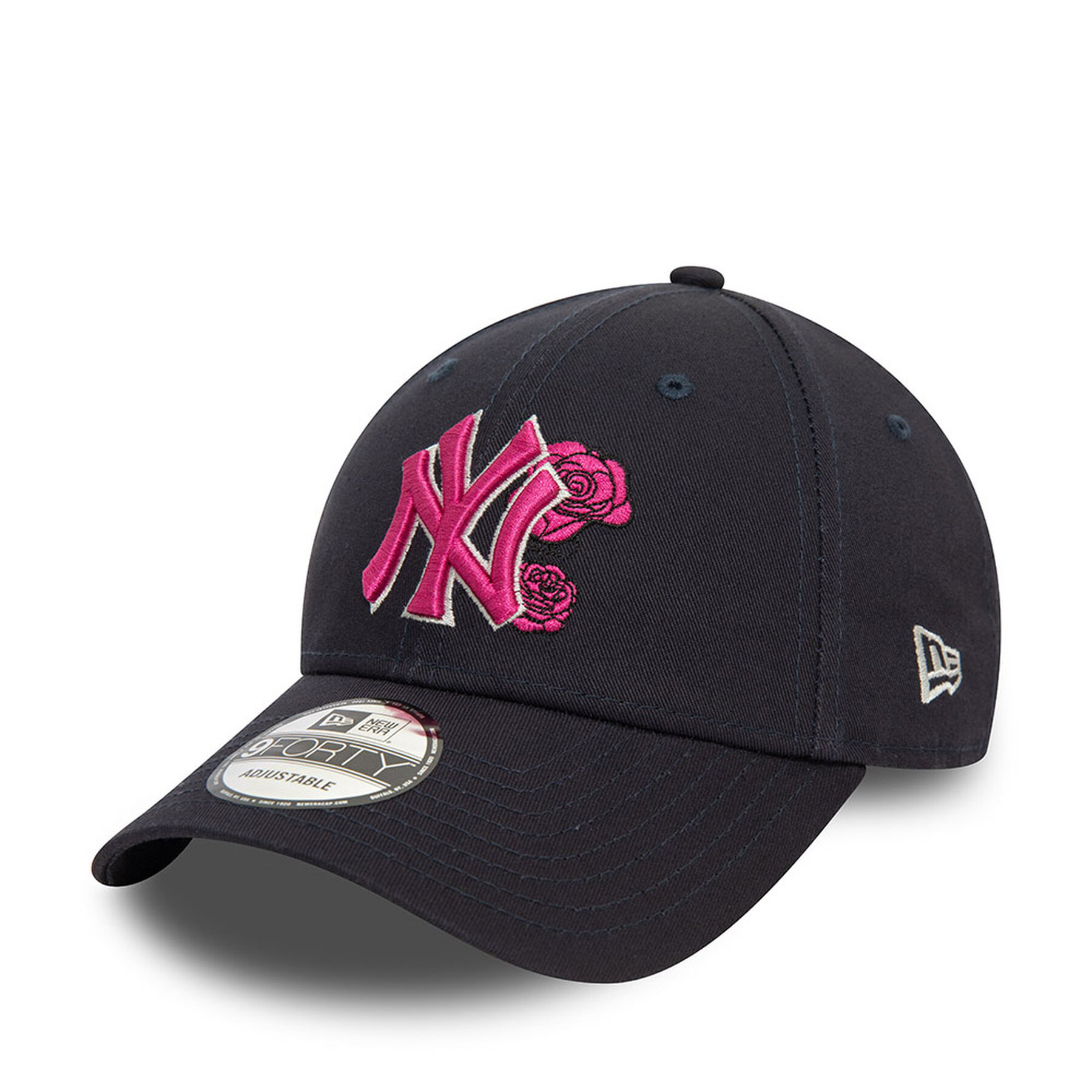 Keps New Era Flower Icon 9Forty 60565527 Mörkblå