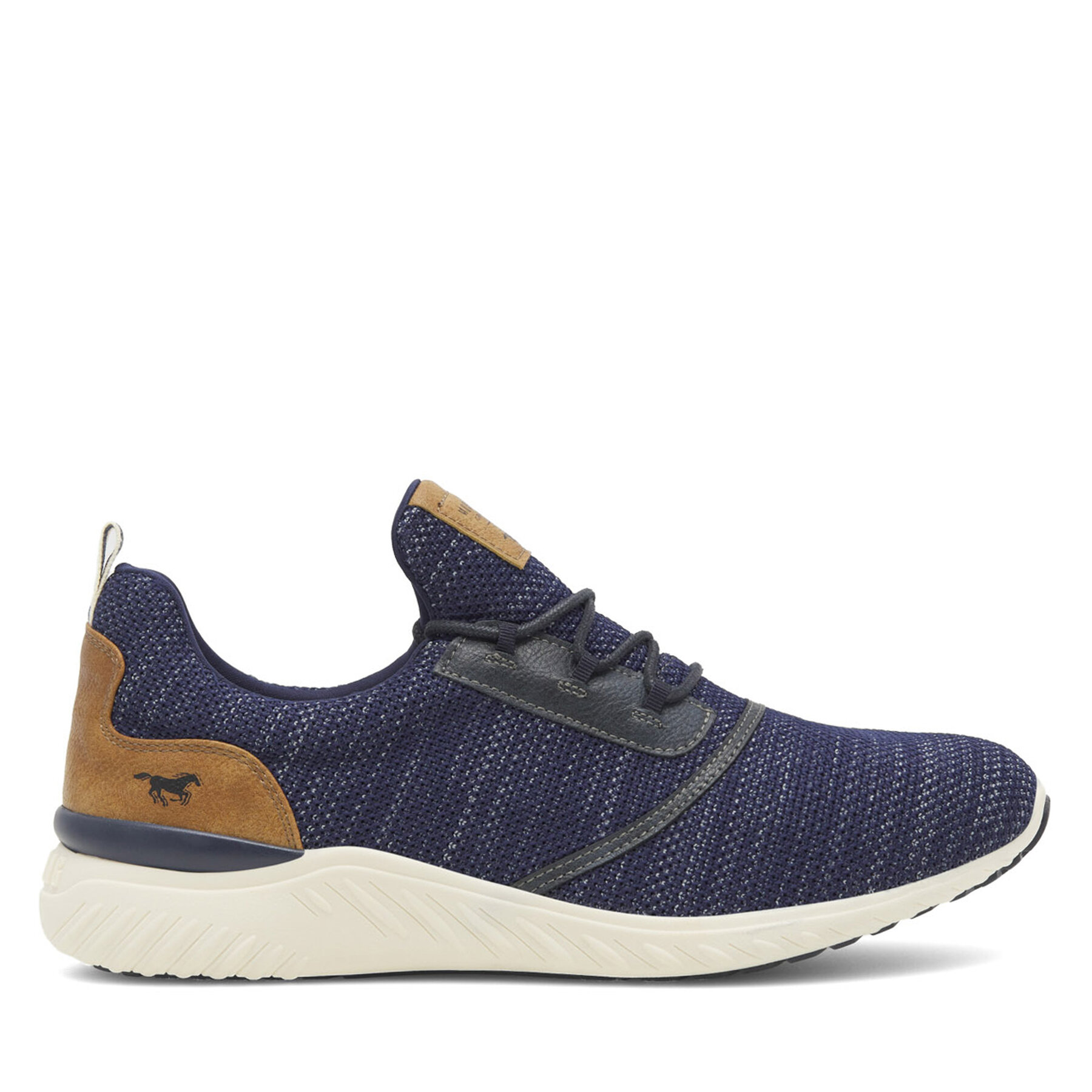 Pánske Sneakersy Mustang, Rozmer: 46, Tmavomodrá, 4132-311