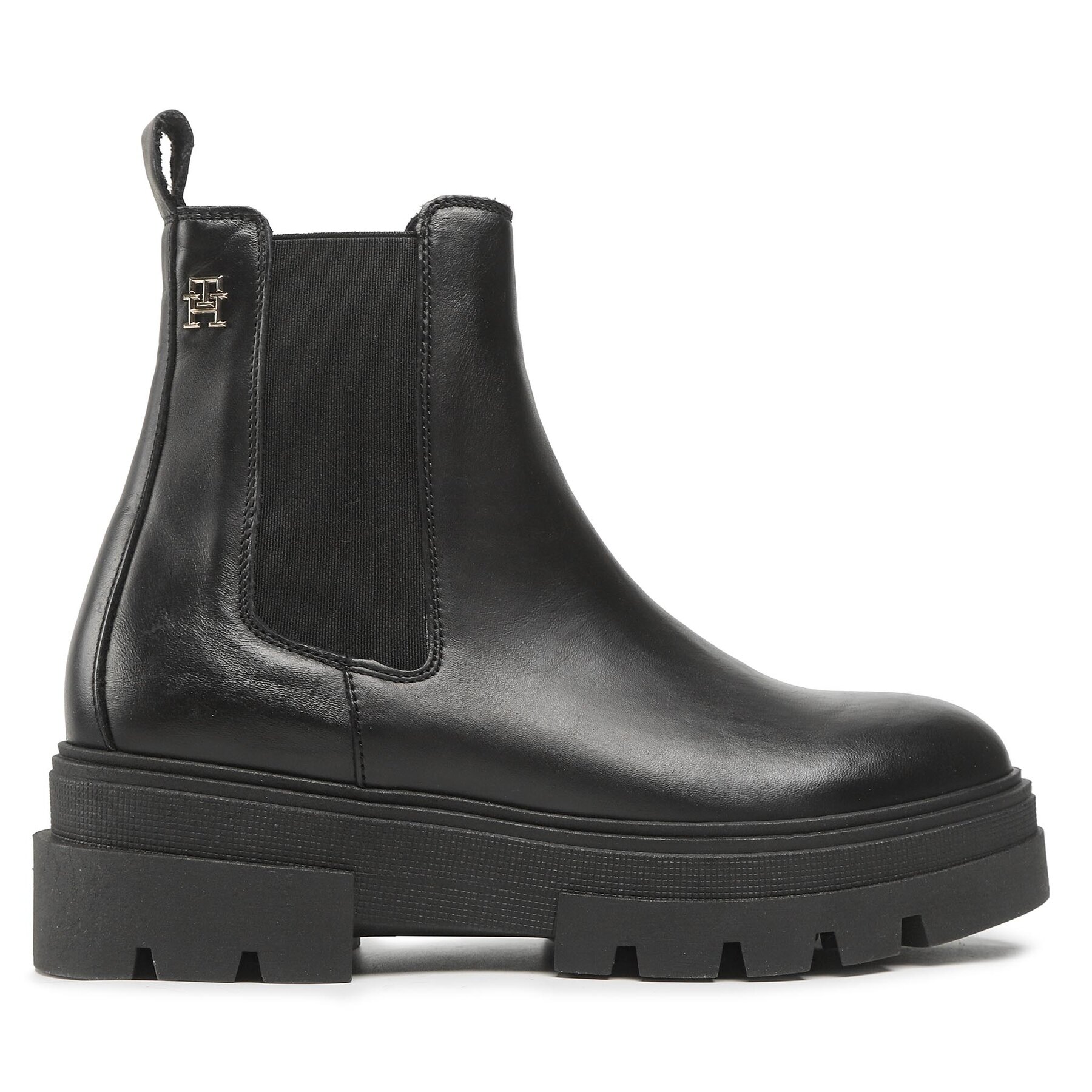Chelsea Tommy Hilfiger Monochromatic Chelsea Boot FW0FW06899 Nero