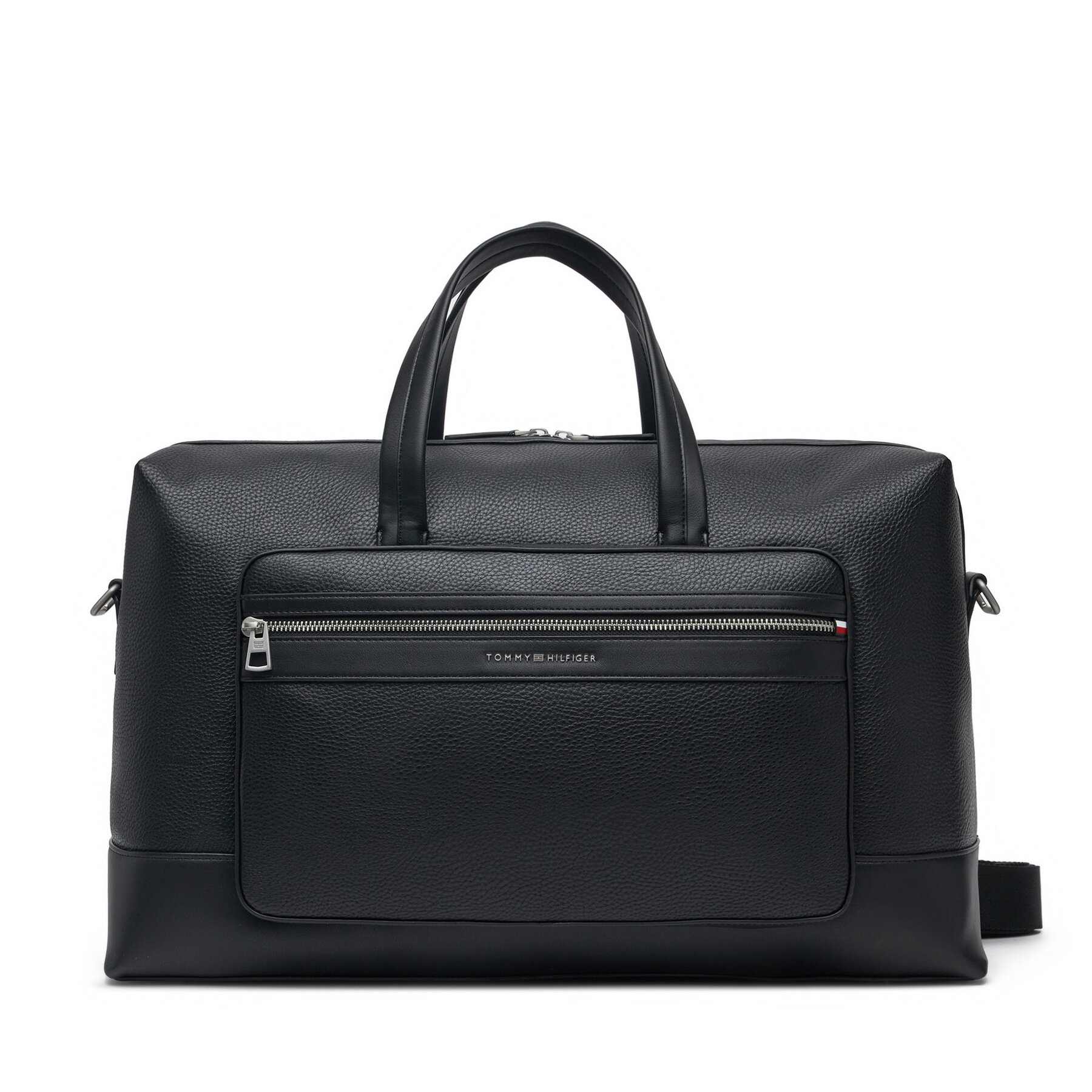 Taška Tommy Hilfiger Th Central Duffle AM0AM13351 Čierna