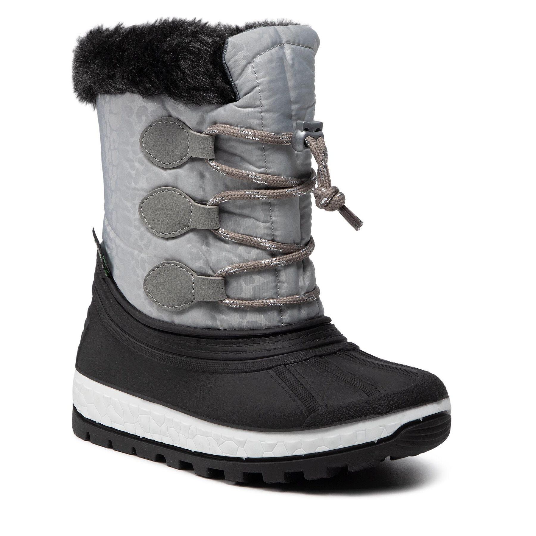 Boatilus Μπότες Χιονιού Boatilus Youth Joggy Sport Lace NJ02 VAR.15ZV Γκρι