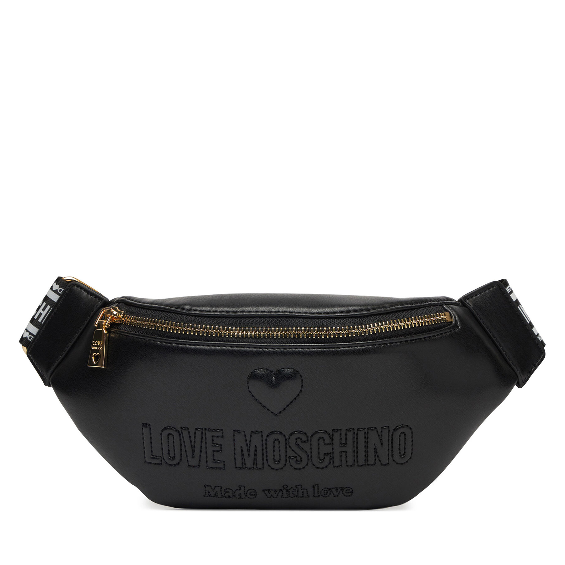 Saszetka nerka LOVE MOSCHINO Czarny JC4223PP0MKF0000