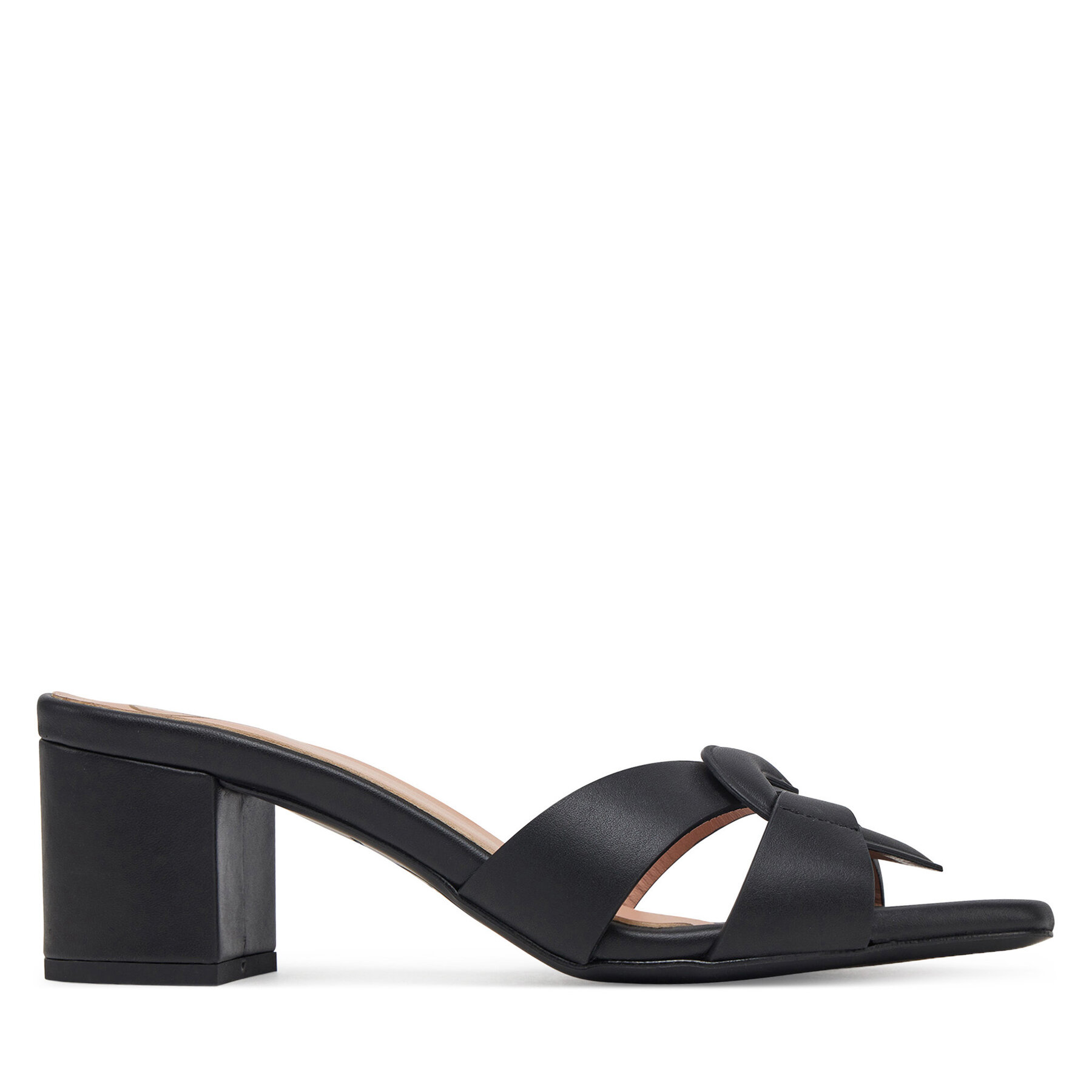 Şlapi LOVE MOSCHINO JA28065G1MIA0000 Negru