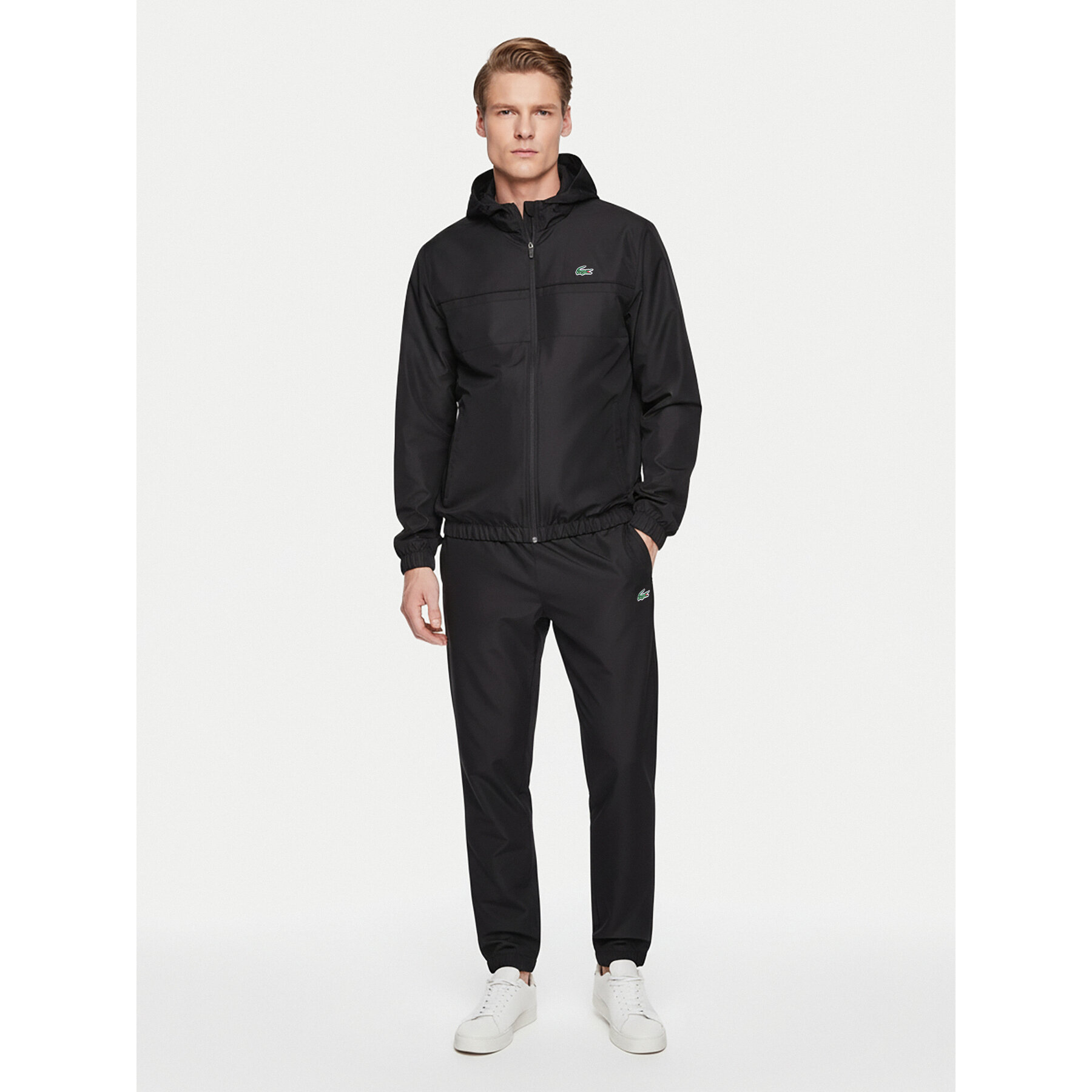 Lacoste Jogginganzug WH2661 Schwarz Regular Fit