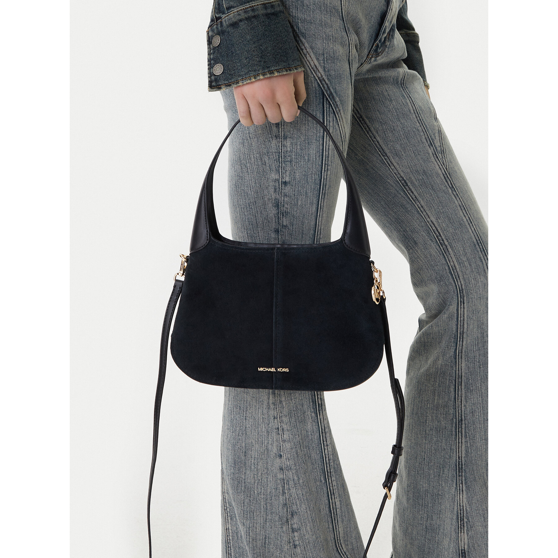 Дамска чанта MICHAEL Michael Kors 30R6G0XL1S Черен