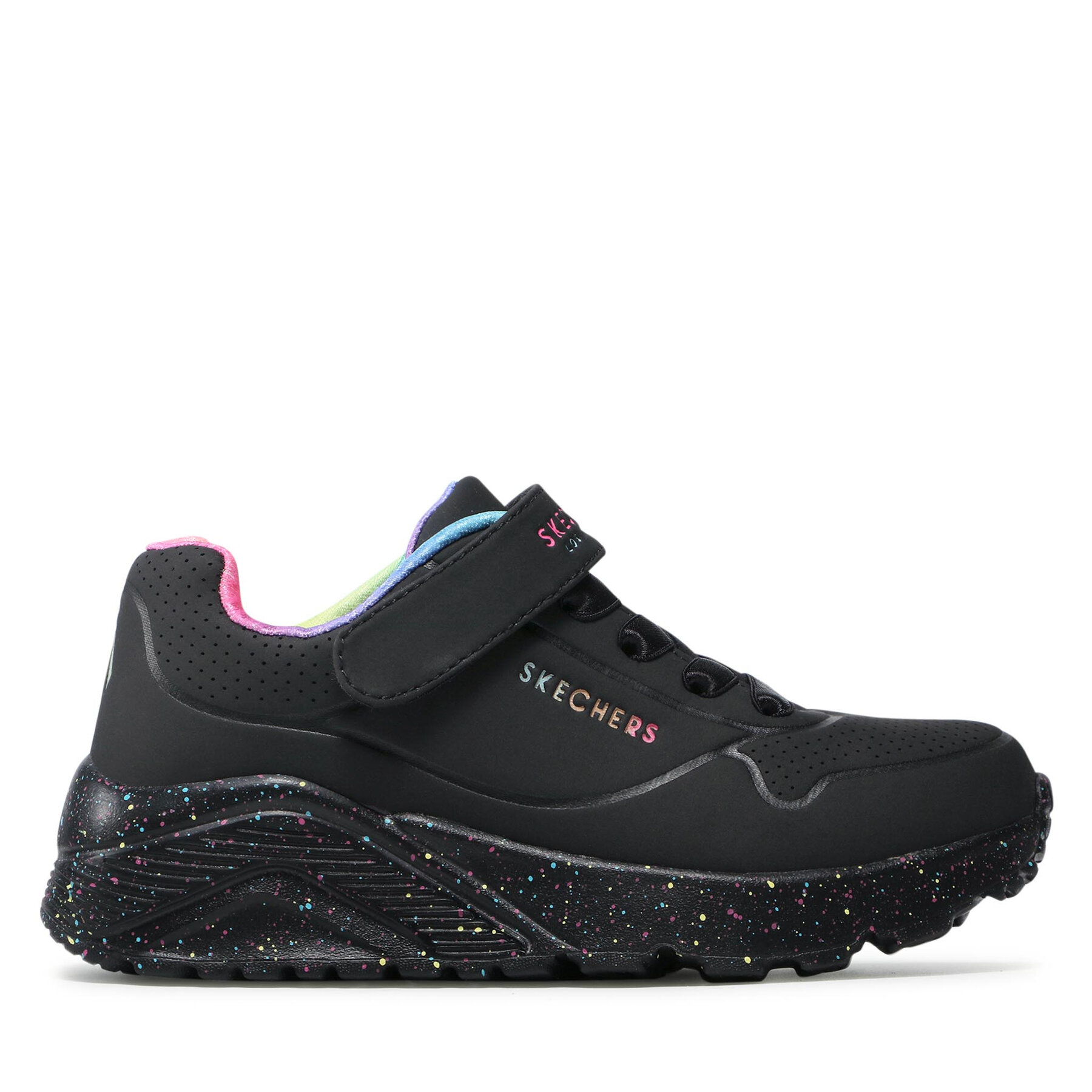 Sneakersy Skechers Rainbow Specks 310457L/BKMT Čierna