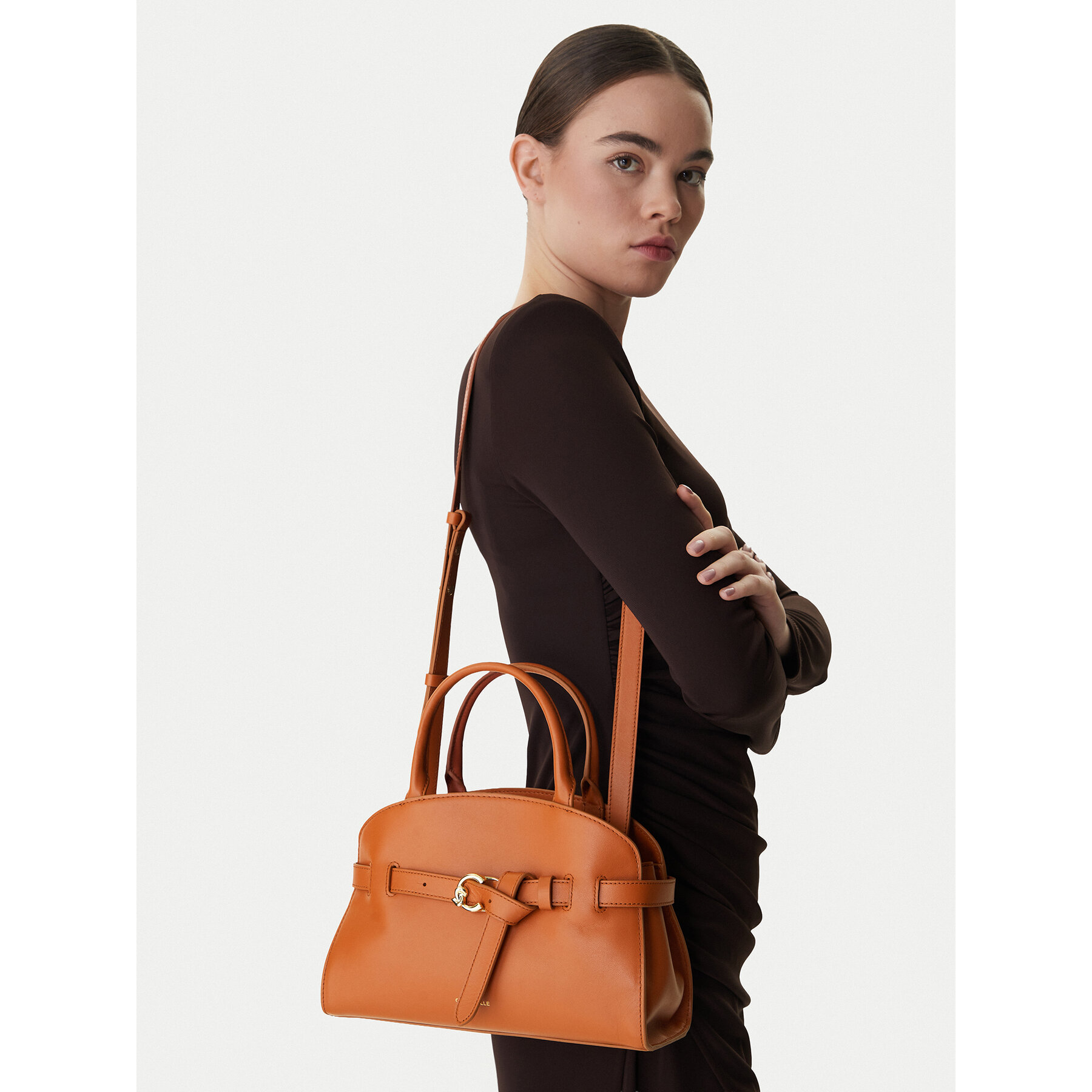 Geantă Coccinelle TLA Coccinellesabine E1 TLA 18 02 01 Maro