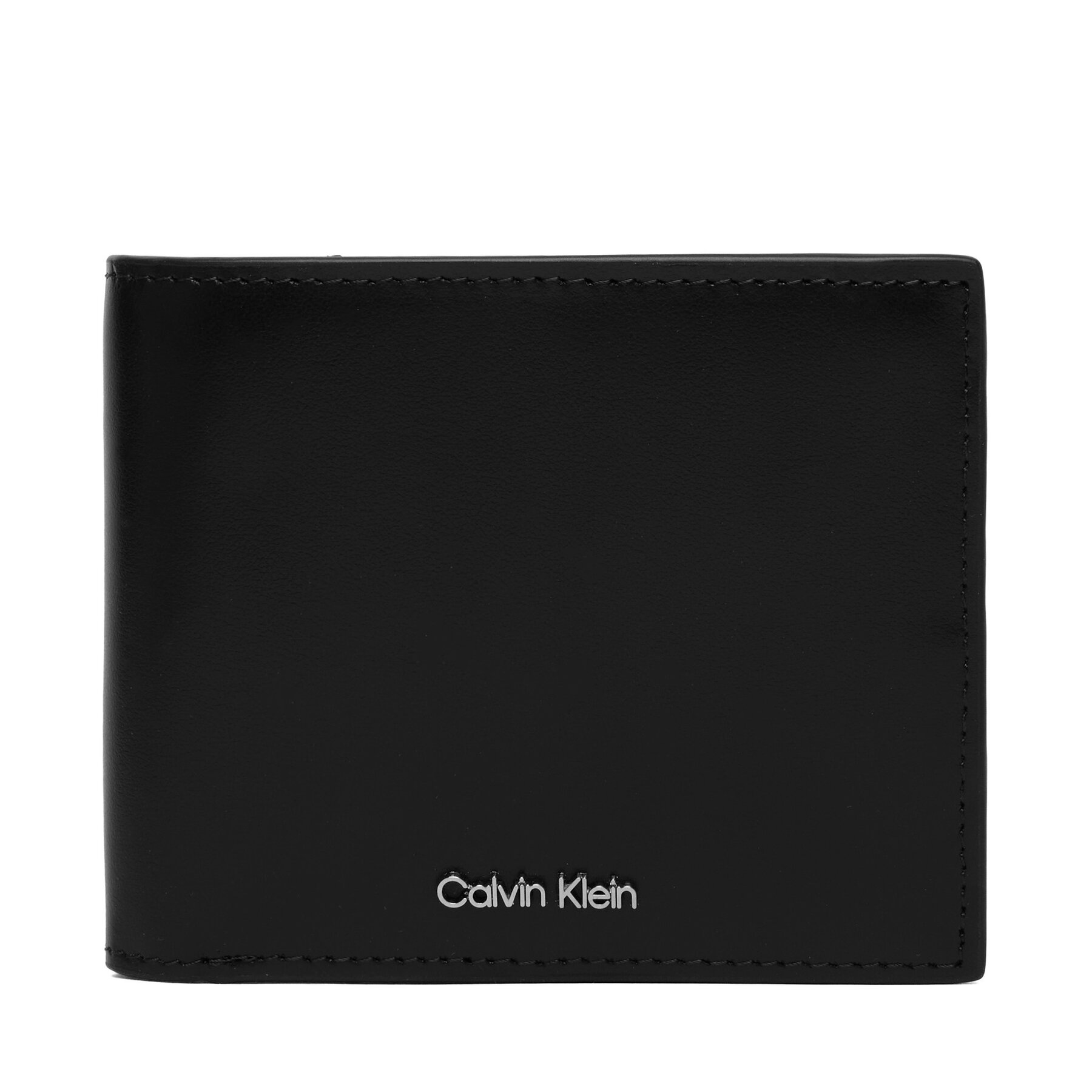 Peňaženka Calvin Klein Raised Ew Bill Fold W/ Coin LV04D1163G Čierna