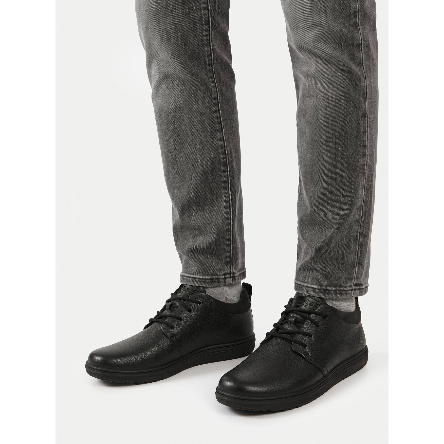 Šnurovacia obuv Go Soft CEO-ACRON-01 MI08 Čierna