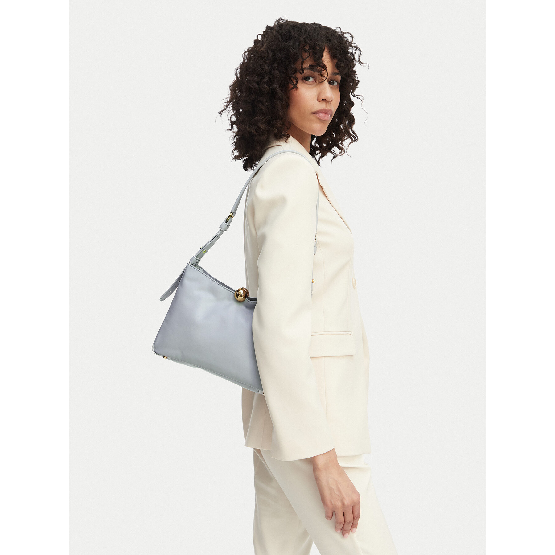 Geantă Furla Sfera M WB01403 BX3168 BG AR300 Albastru deschis