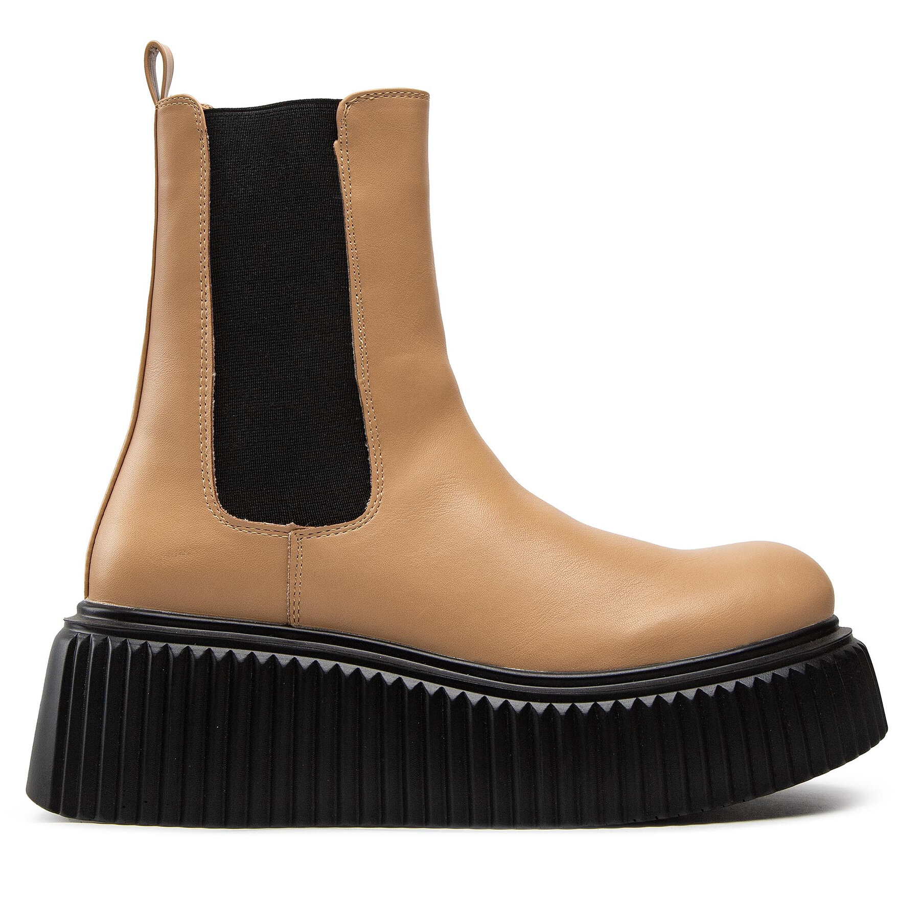 DeeZee Μποτάκια με λάστιχο DeeZee ZAL85311-1A Καφέ