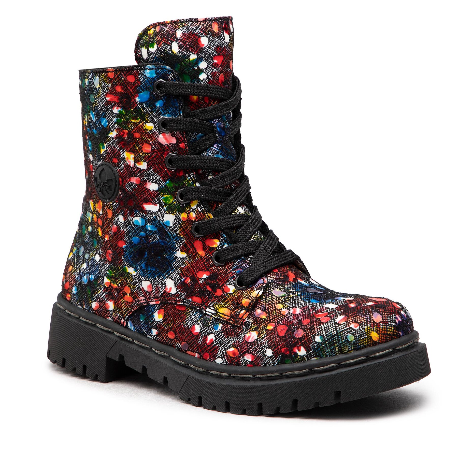 Rieker Donna Stivaletti, Taglia 39, Multicolore, Y2440-90, taglia : 39