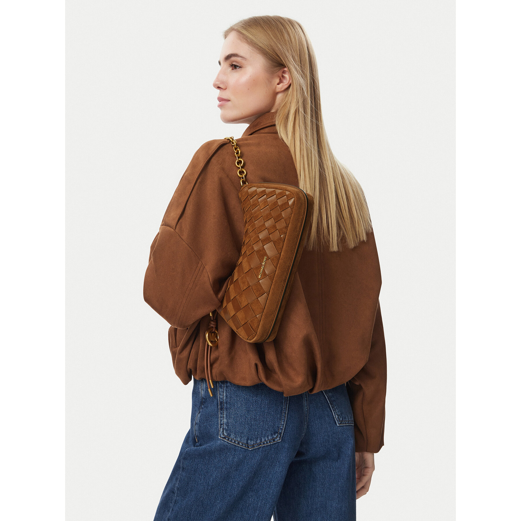 Torbica MICHAEL Michael Kors Nolita 32F6AY5W6S Smeđa