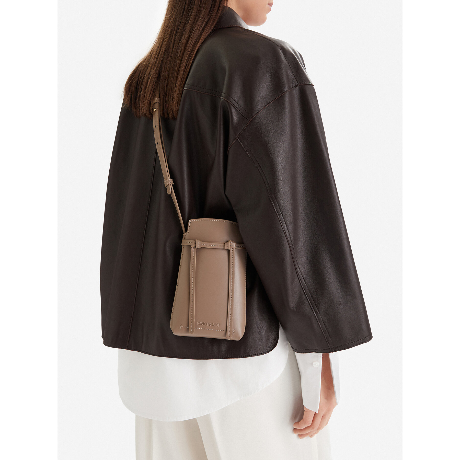 Дамска чанта GINO ROSSI C-KY135 Кафяв