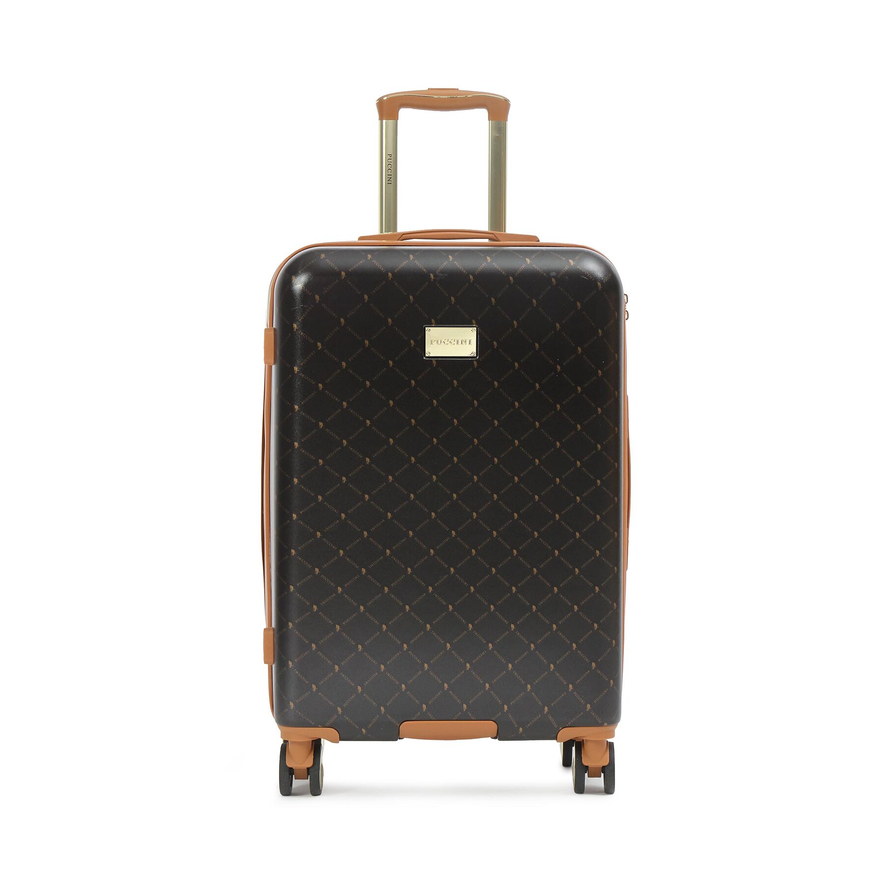 Maleta mediana Puccini ABS023B Marrón