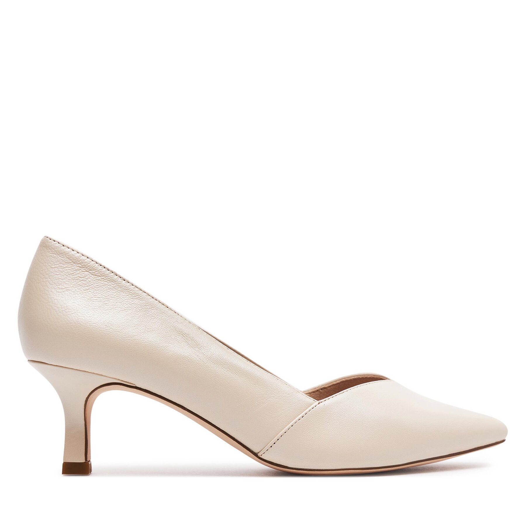 Damen Pumps Caprice, Schuhgröße 39, Écru, 9-22403-42