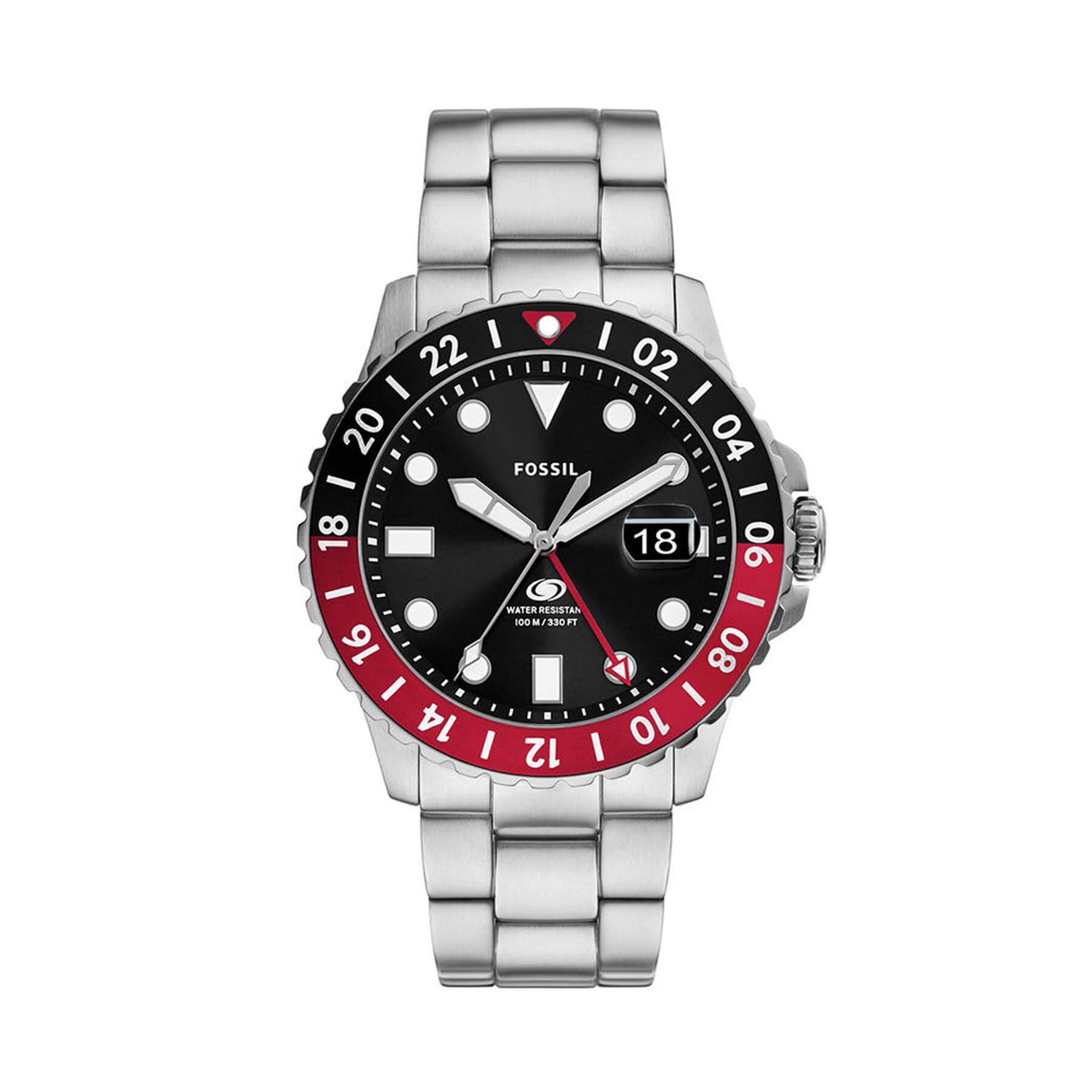 Ročna ura Fossil FS6092 Srebrna