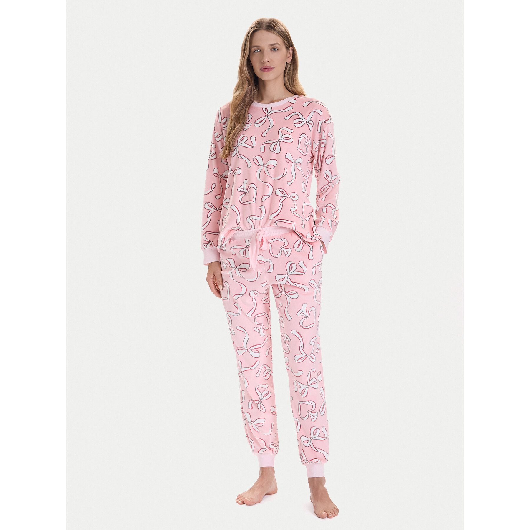 Kate Spade Πιτζάμα KSI92767F Ροζ Regular Fit