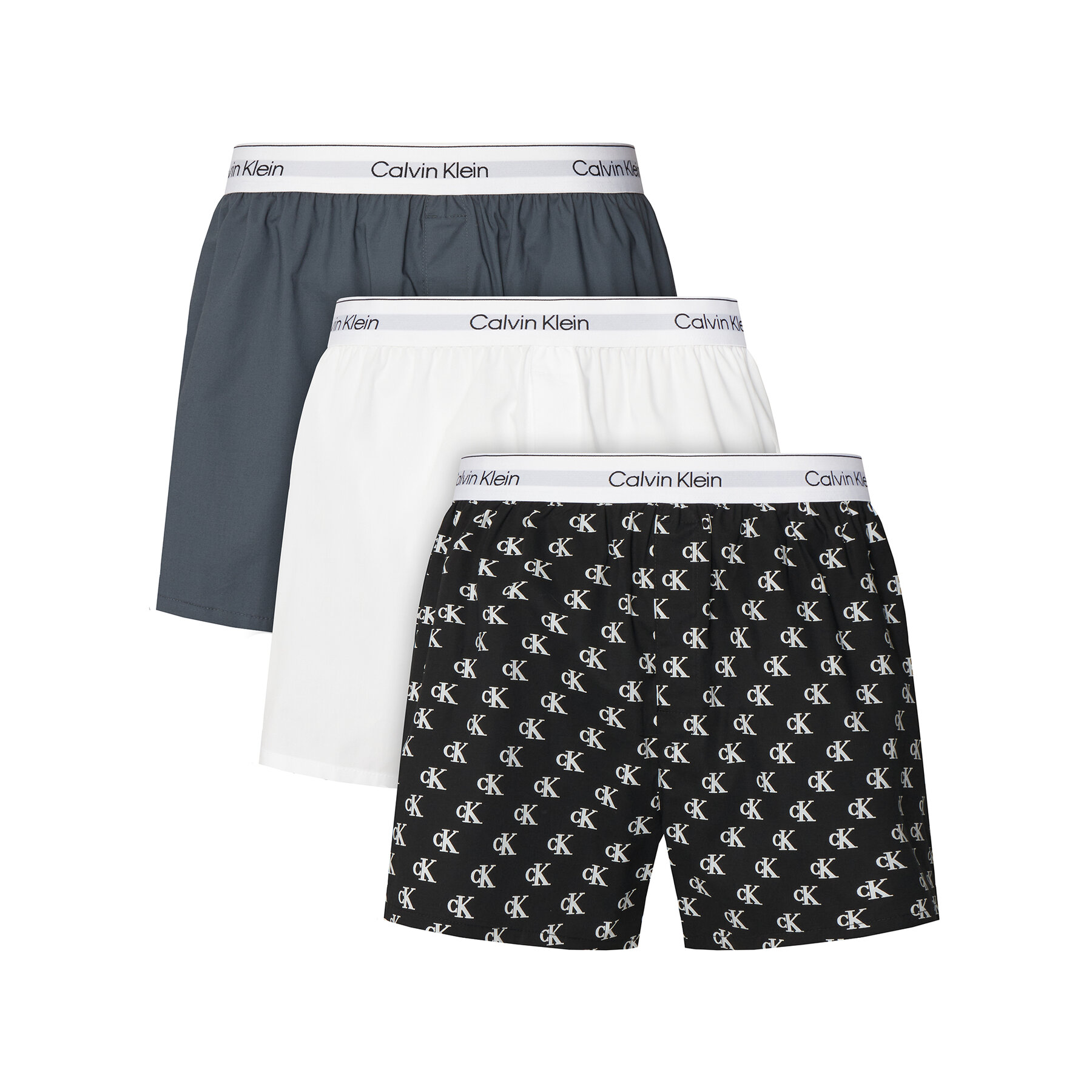 Calvin Klein Underwear Boxershorts-Set LV00NB4267 Weiß