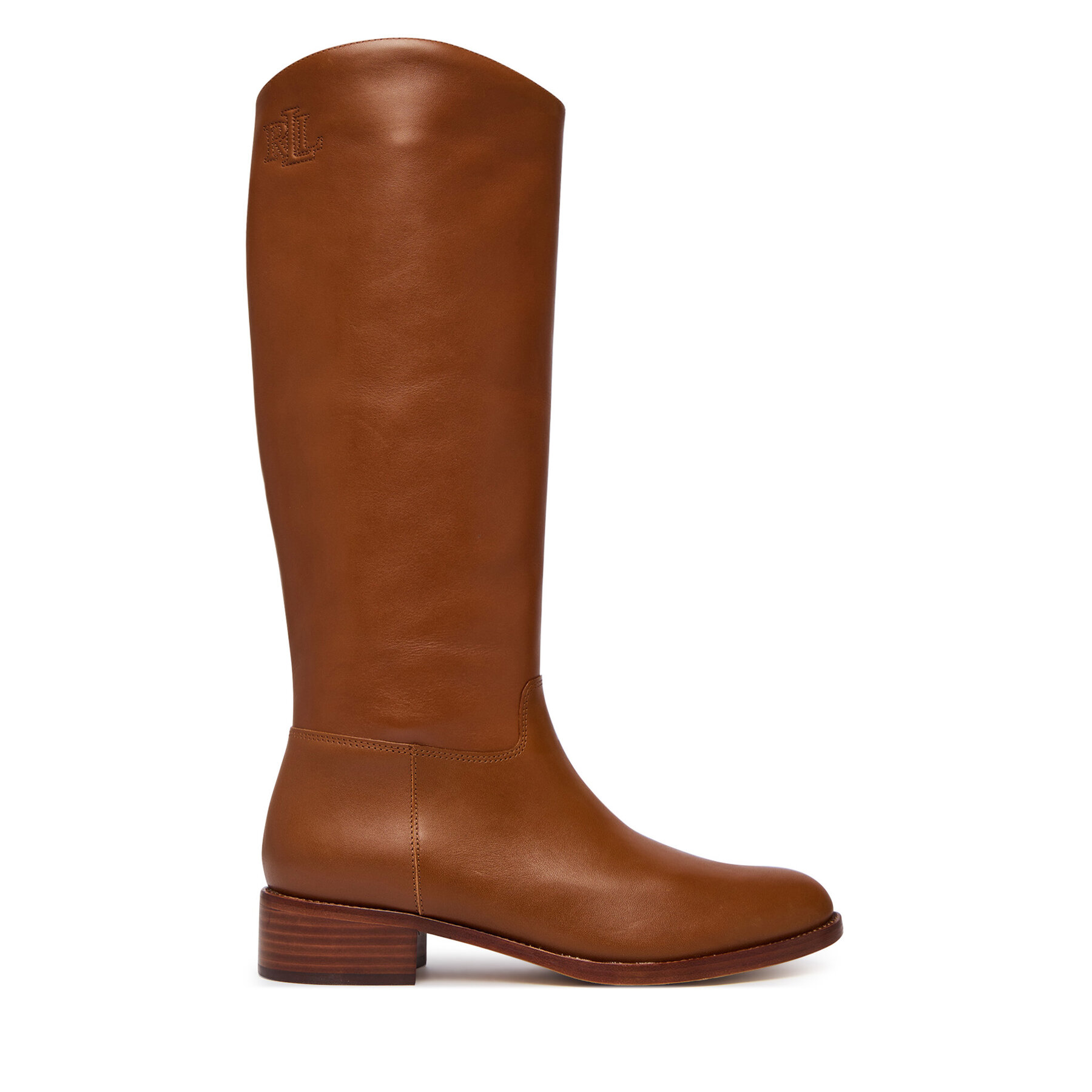 Kozačky LAUREN RALPH LAUREN 802P12995002 Hnědá