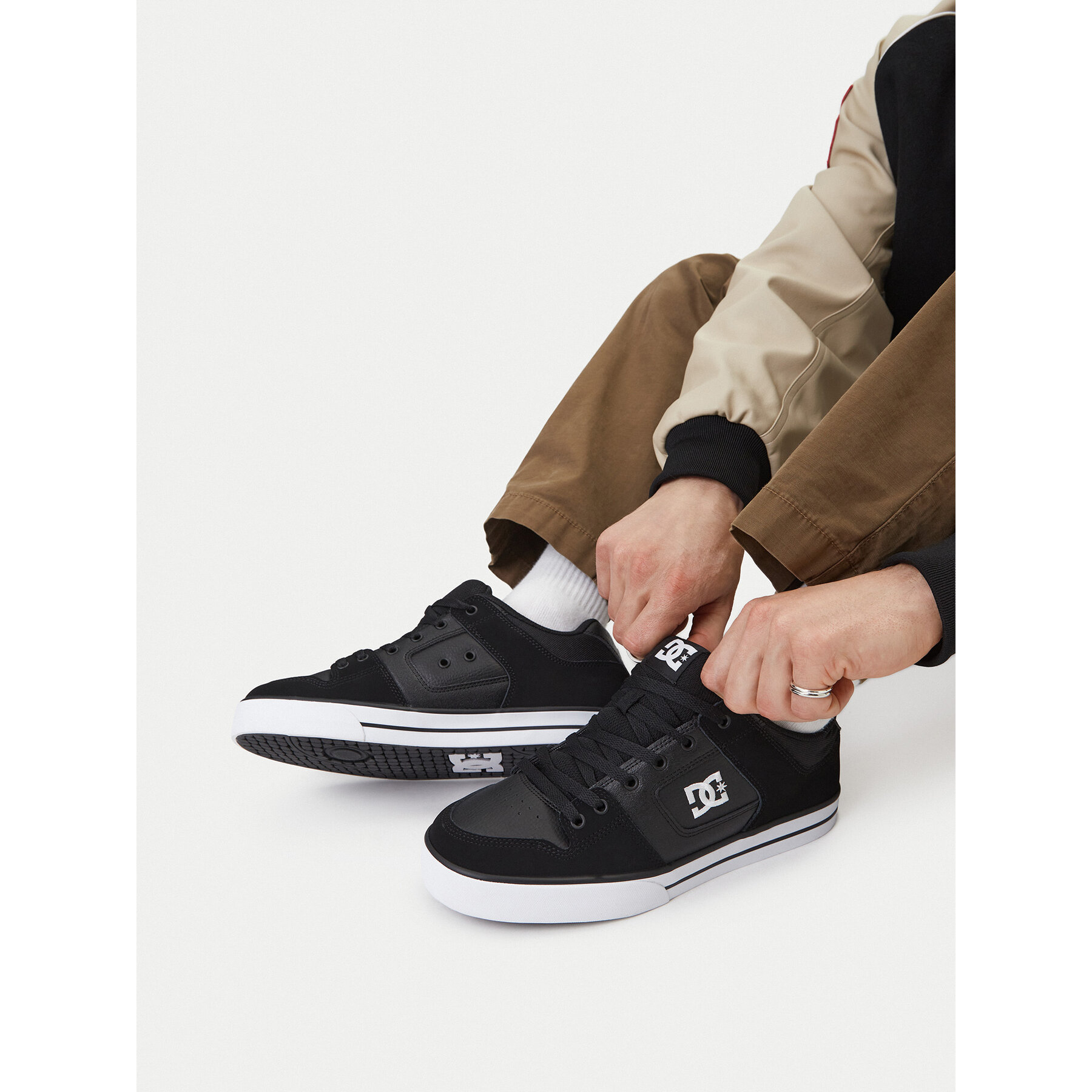 Sneakers DC Shoes EO-PURE 300660-BLW Negru