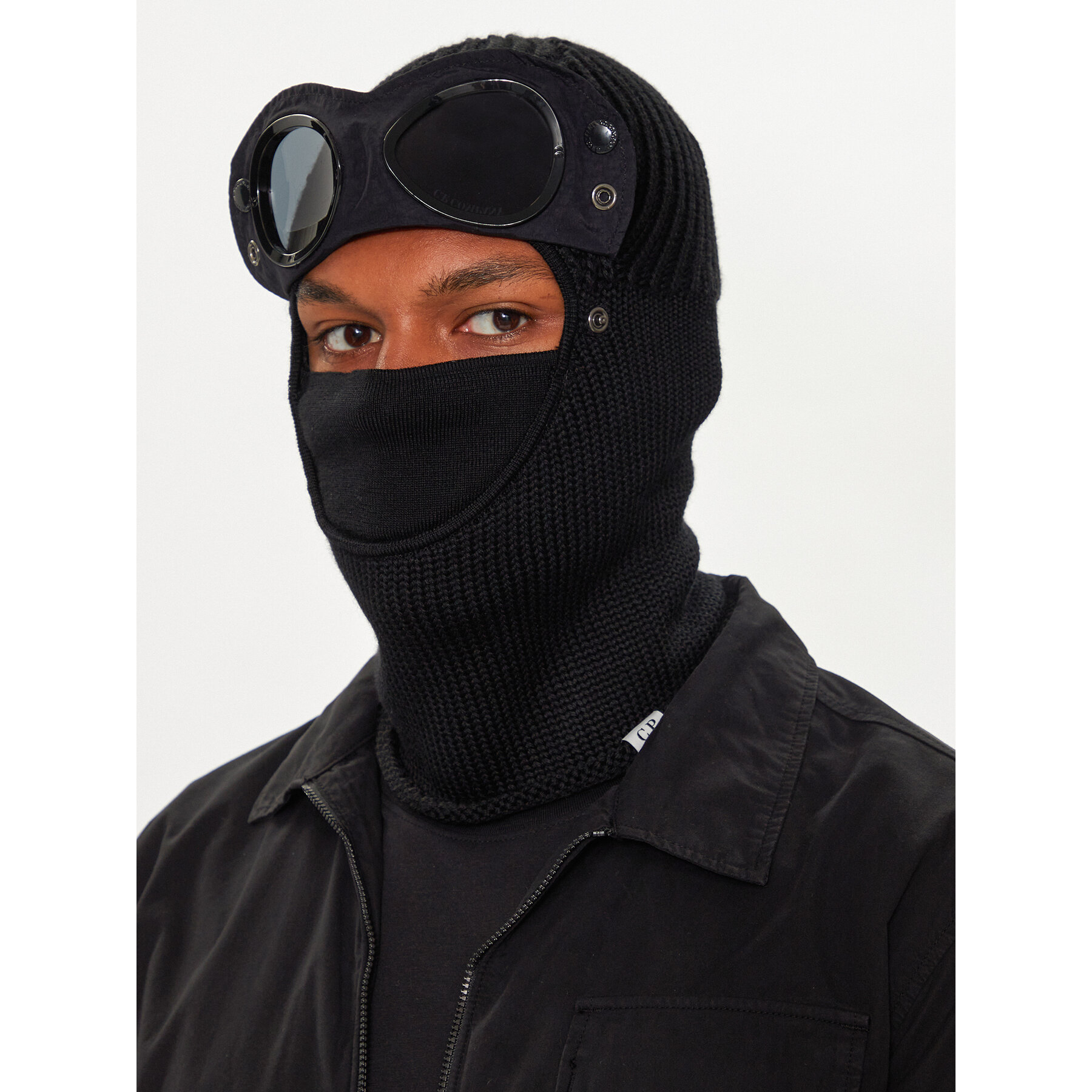 Μπαλακλάβα CP Company 17CMAC301A005509A Μαύρο