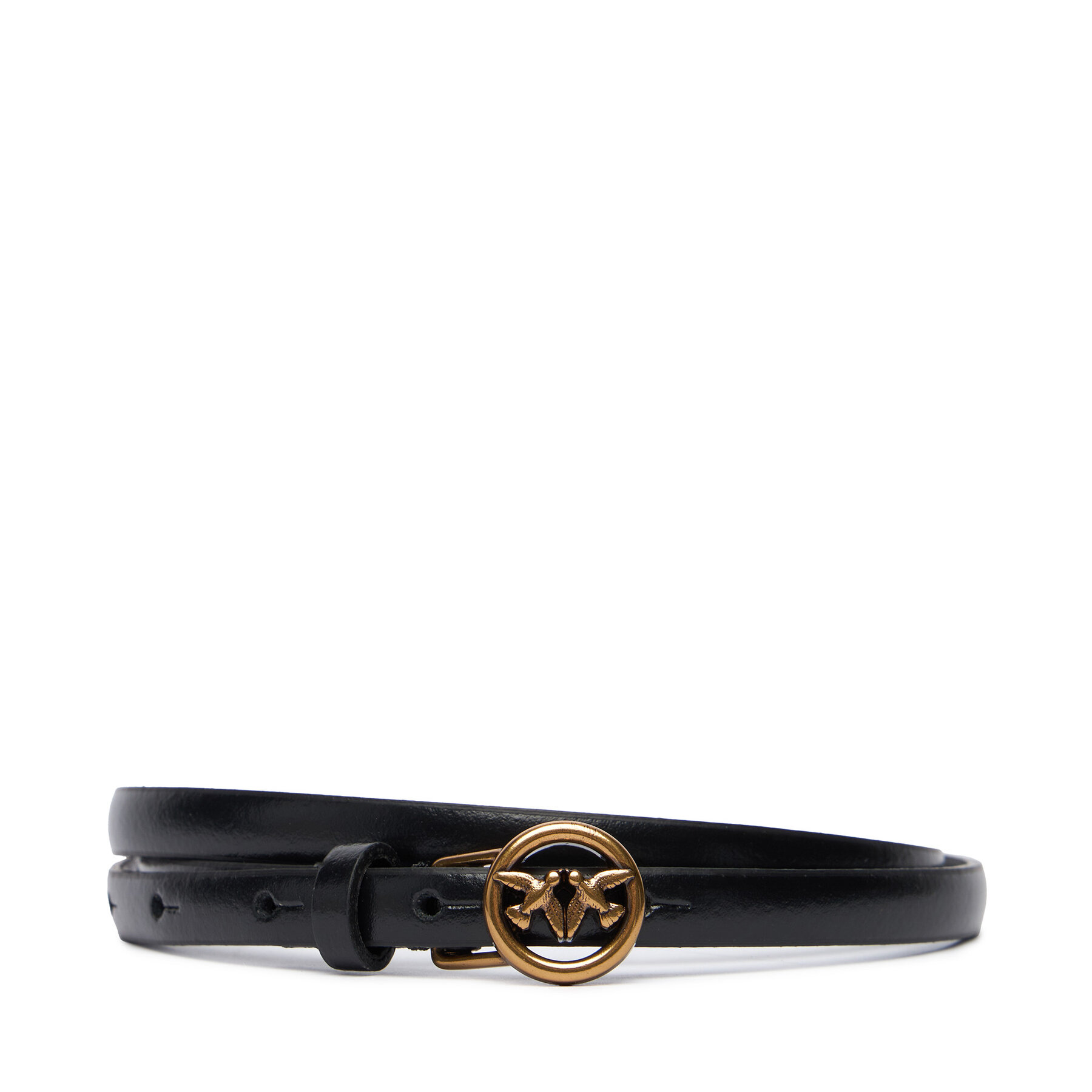 PINKO Női öv, Méret: L, Fekete, Thin Belt H1 20252 PLT11 05481.A2QP
