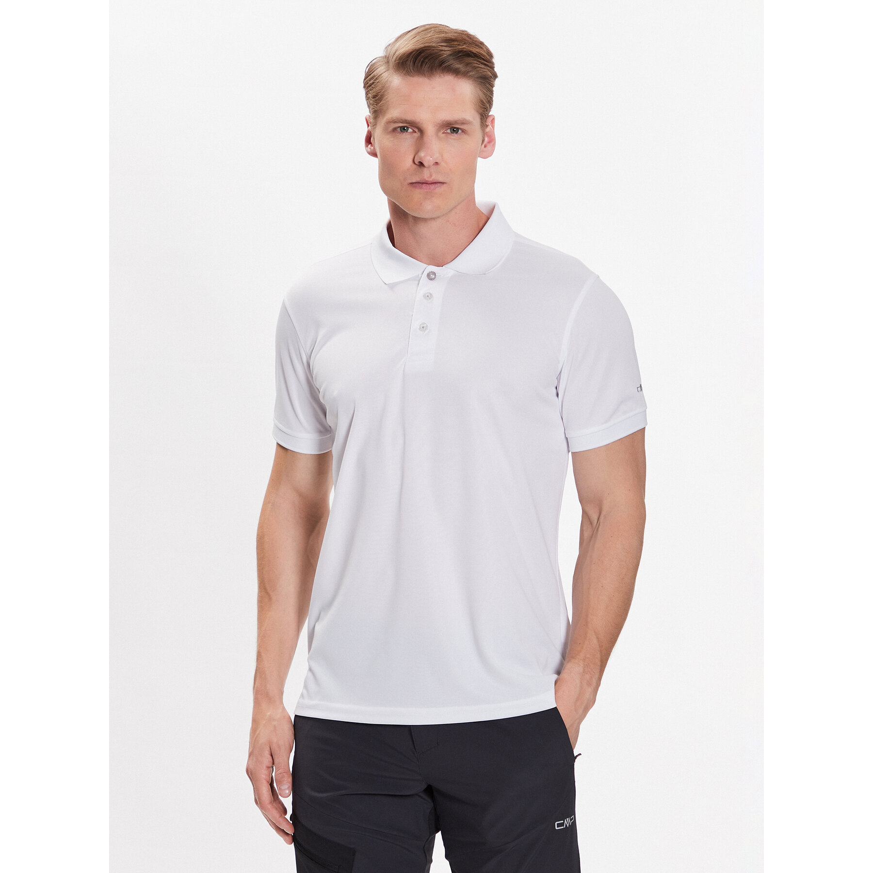 CMP Polo 3T60077 Λευκό Regular Fit