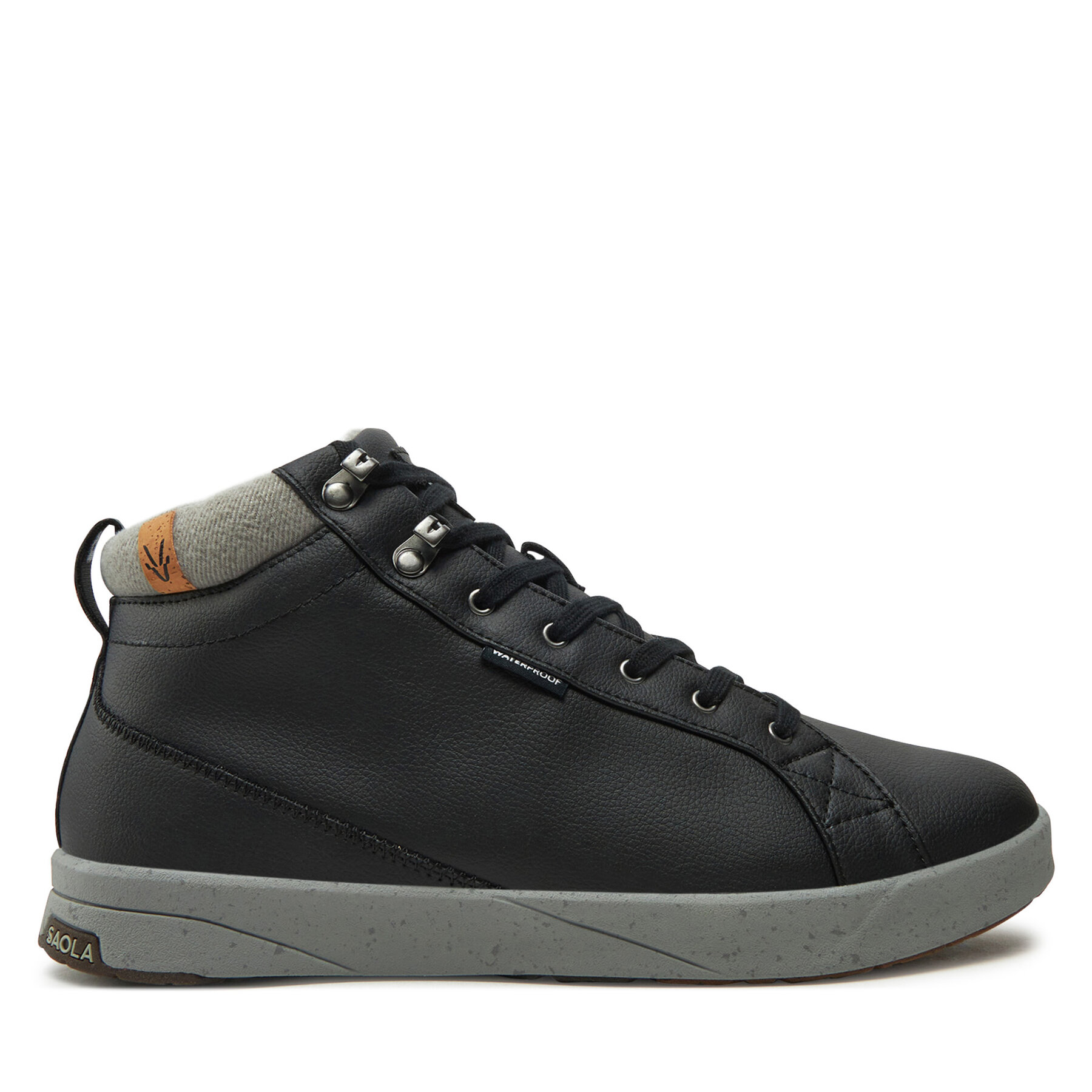 Sneakersy Saola Bergen waterproof Warm SAO2118 Čierna