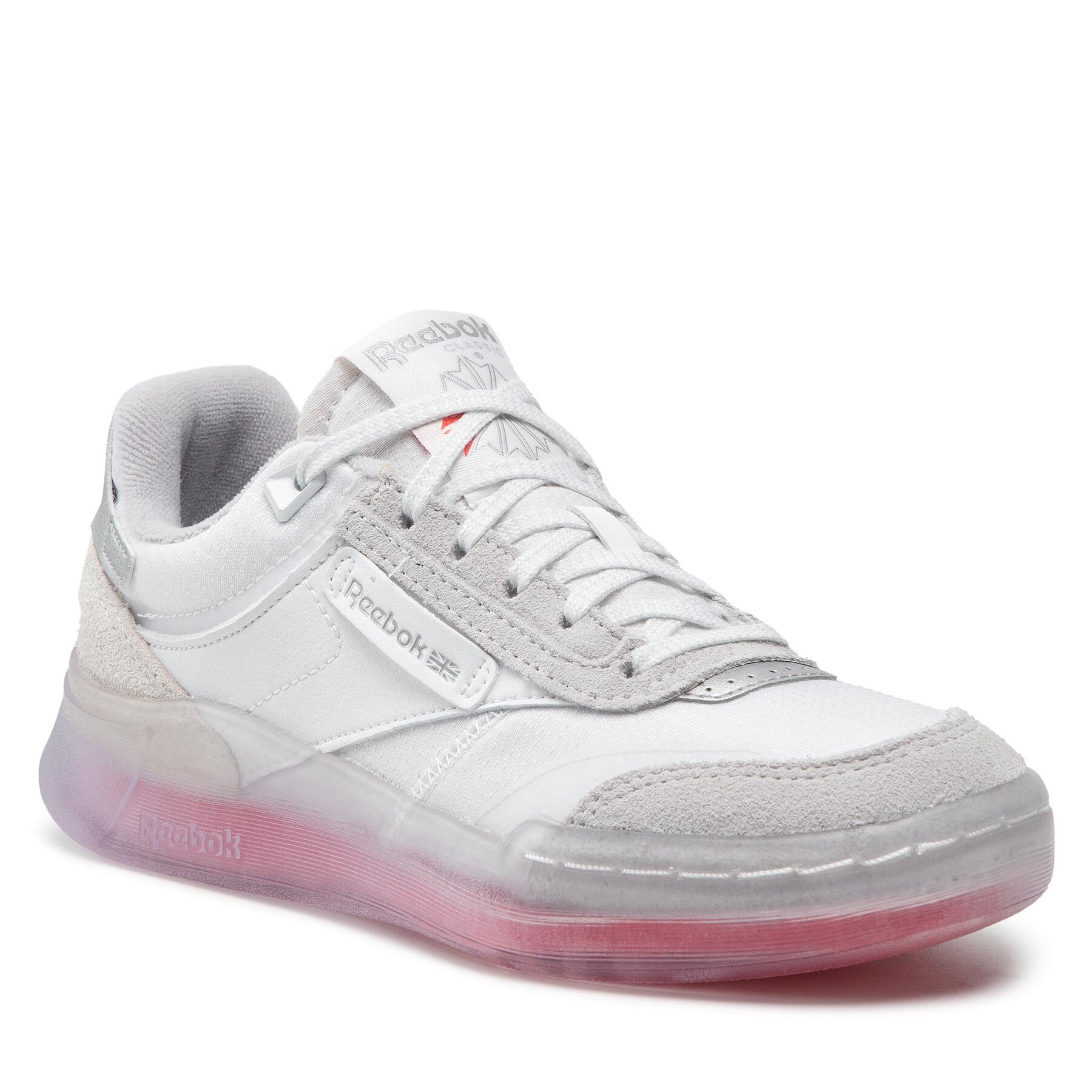 Pantofi Reebok Club C Legacy GX7546 Ftwwht/Silvmt/Cherry epantofi.ro imagine noua