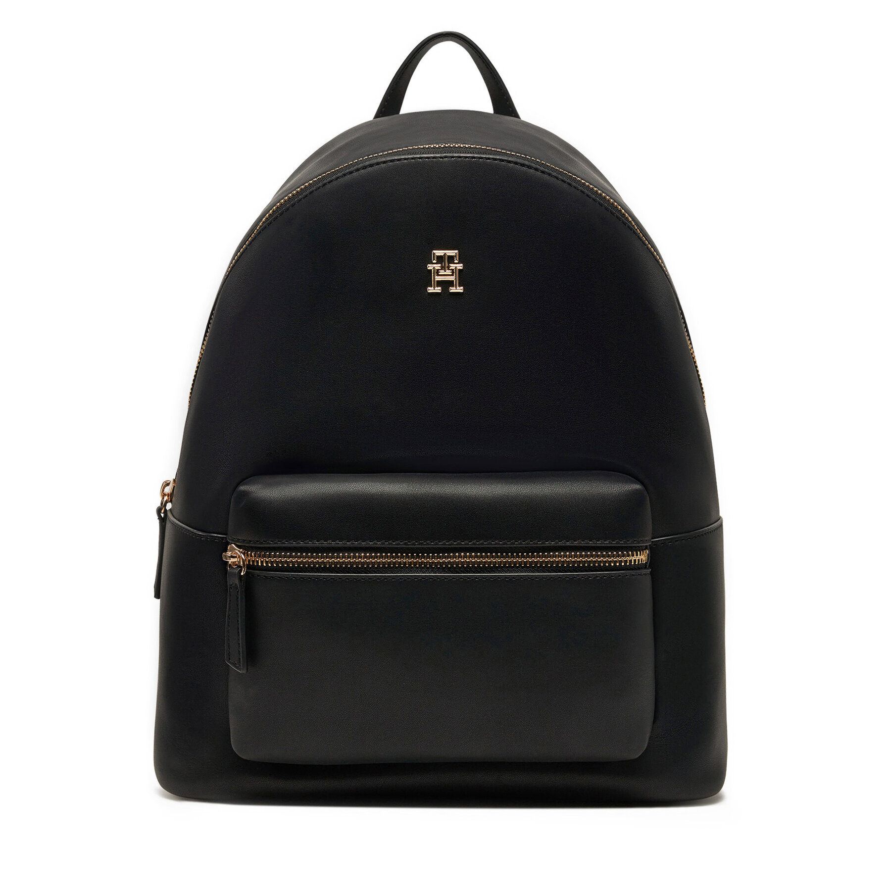 Damski Plecak Tommy Hilfiger Czarny Th Logotape Backpack AW0AW17163