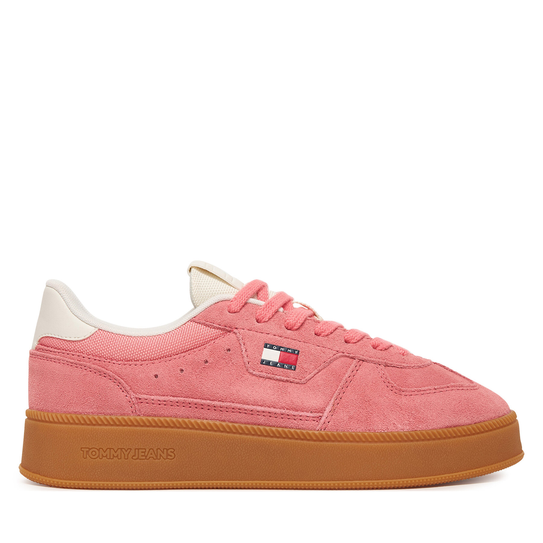 Tenisice Tommy Jeans The Greenwich Edge Max Suede EN0EN02989 Ružičasta