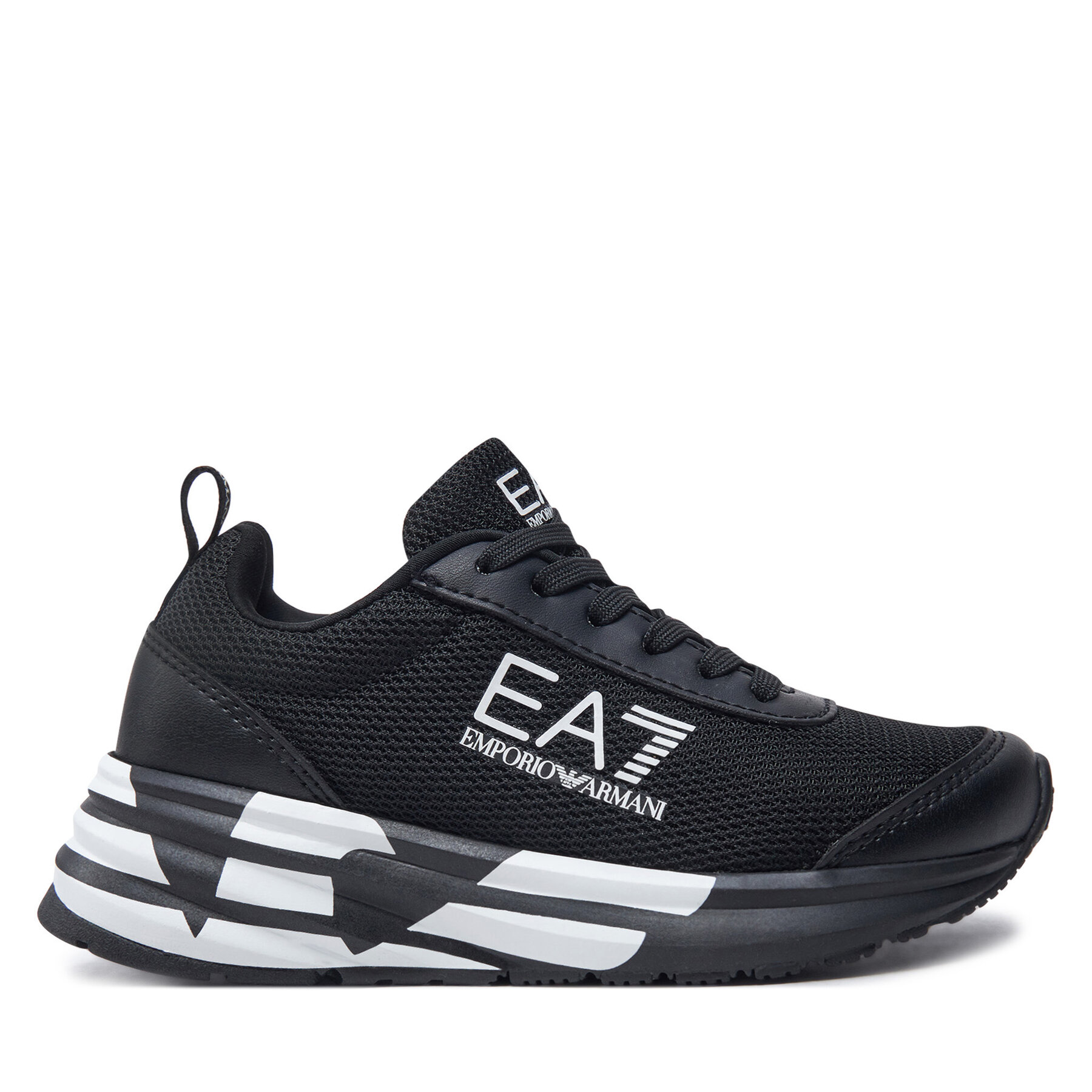 Dziecięce Sneakersy EA7 Emporio Armani, Rozmiar 30 Czarny 7Y000002 AF10181 MC011