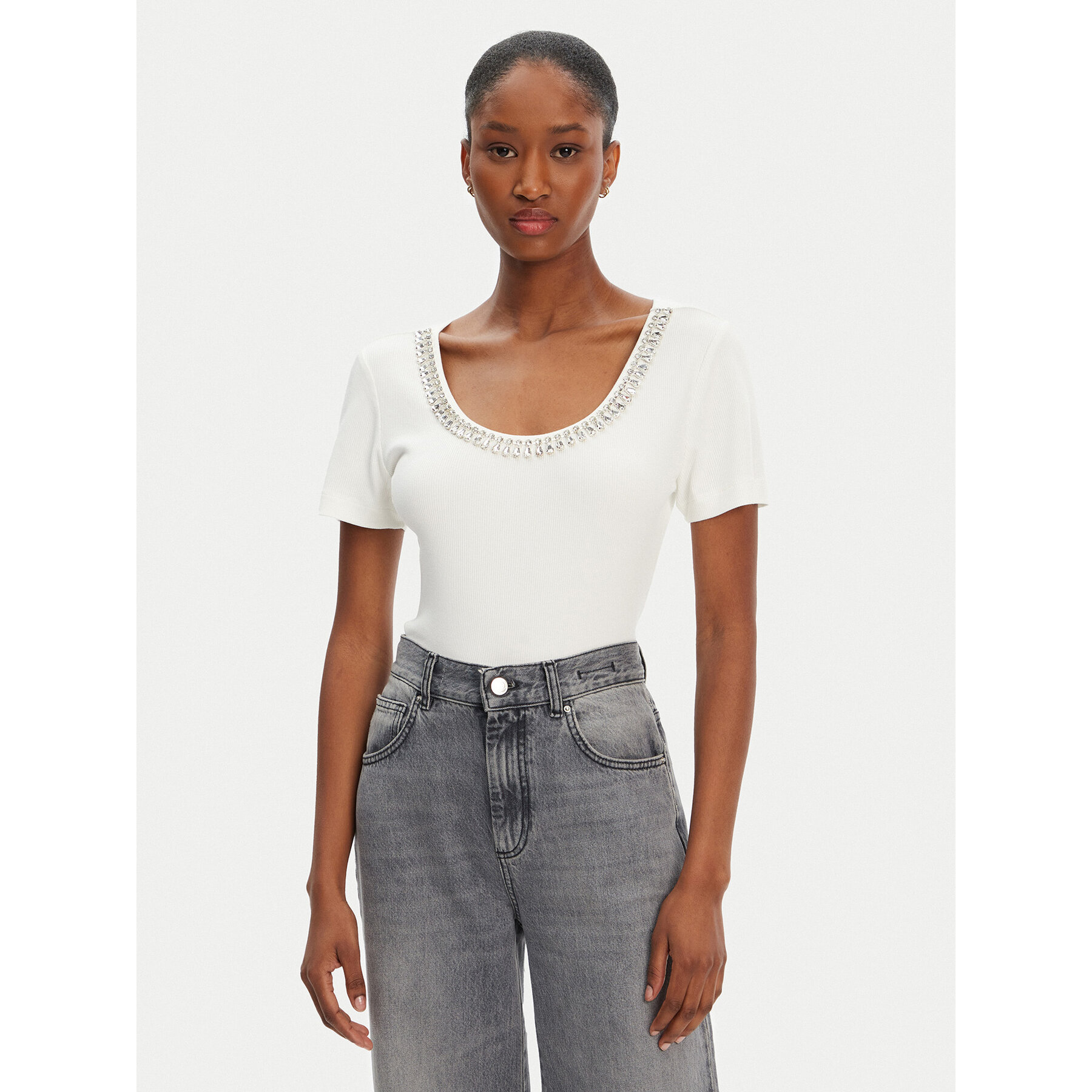 Marciano Guess T-Shirt 5RGP18 6299A Μπεζ Regular Fit