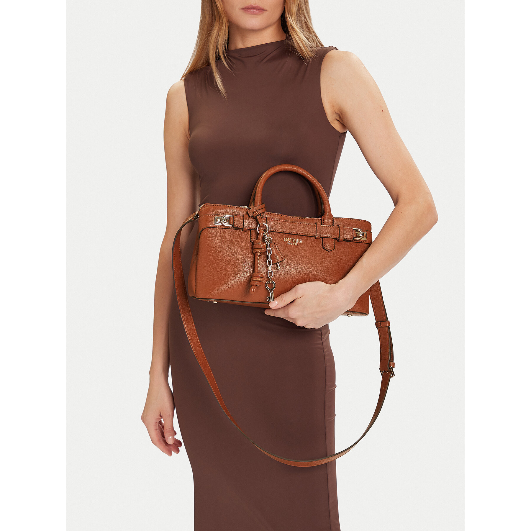 Geantă Guess Gregoria HWBG85 46060 Maro