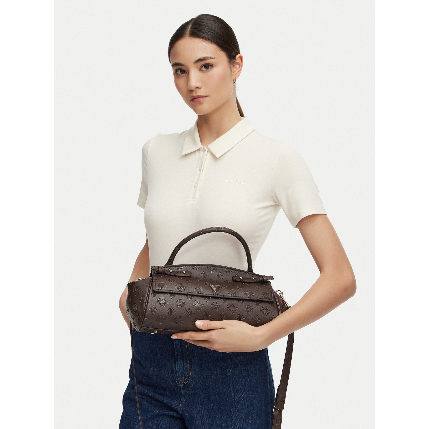 Kabelka Guess Diana HWPD97 27200 Hnedá