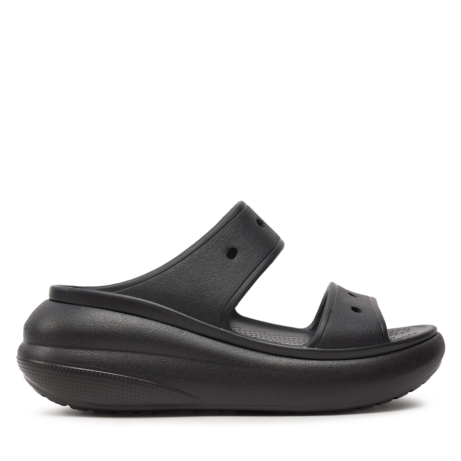 Mules / sandales de bain Crocs Classic Crush Sandal 207670 Noir