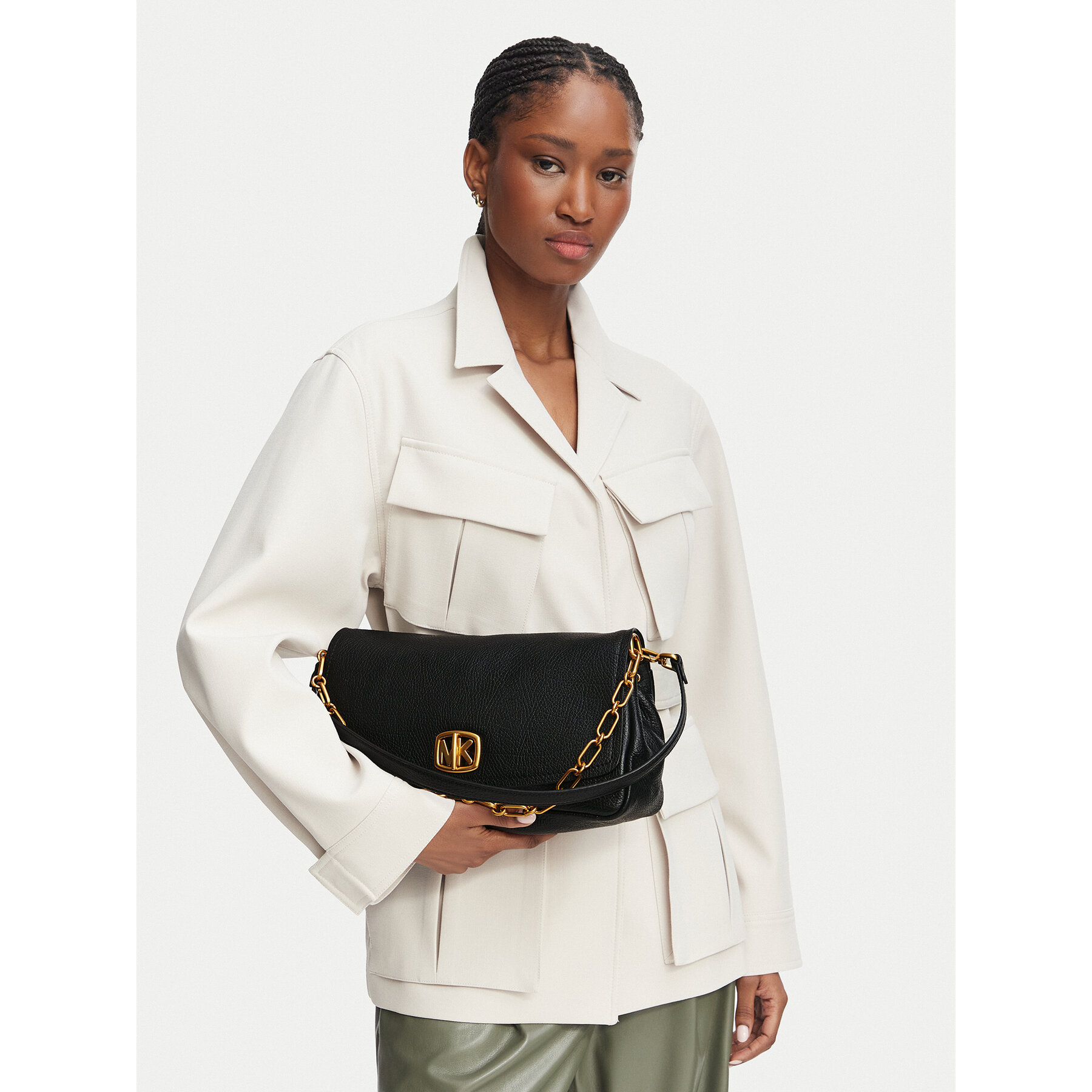 Rankinė MICHAEL Michael Kors 30F6AYTL7E Juoda
