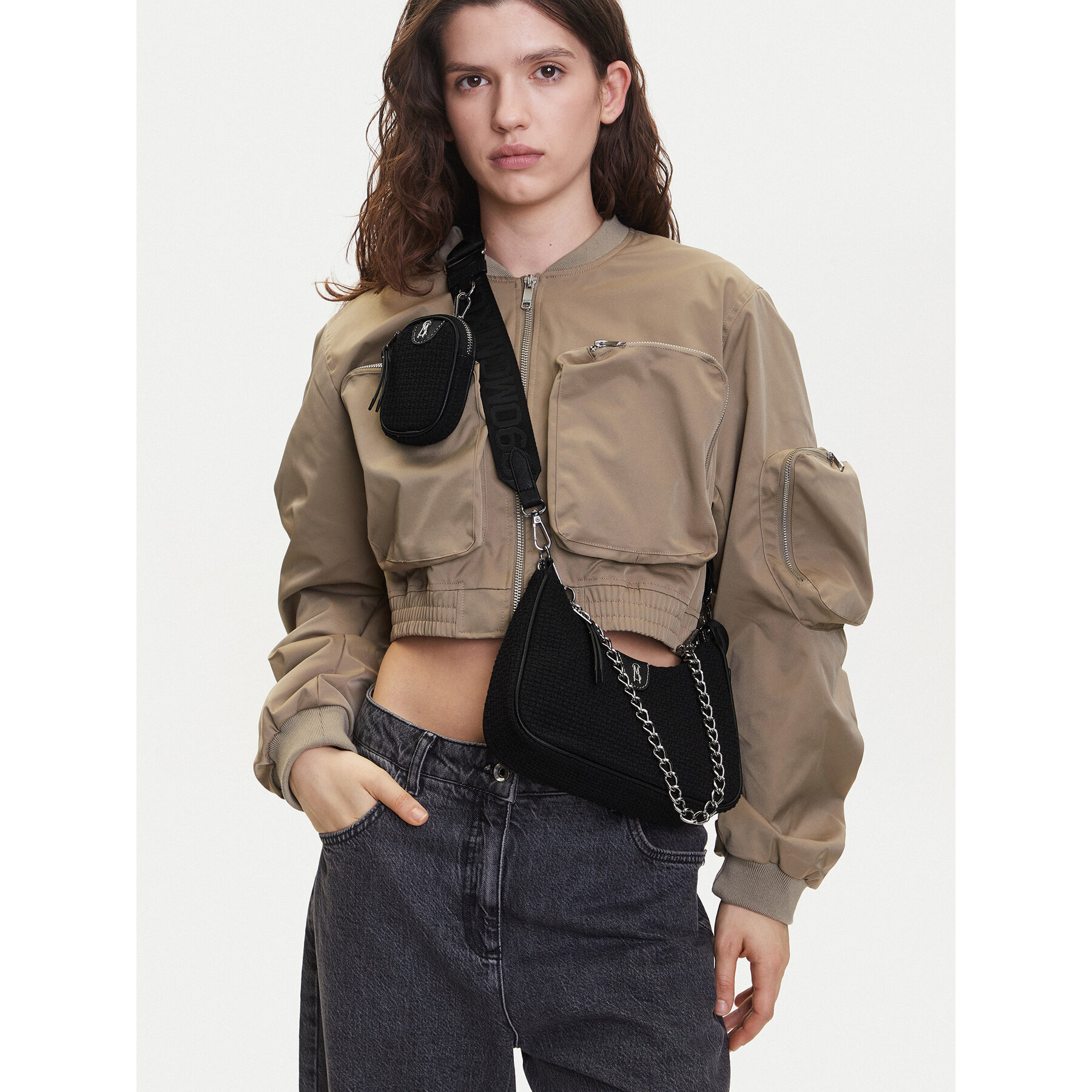 Geantă Steve Madden Bvital-W SM13000840 Negru