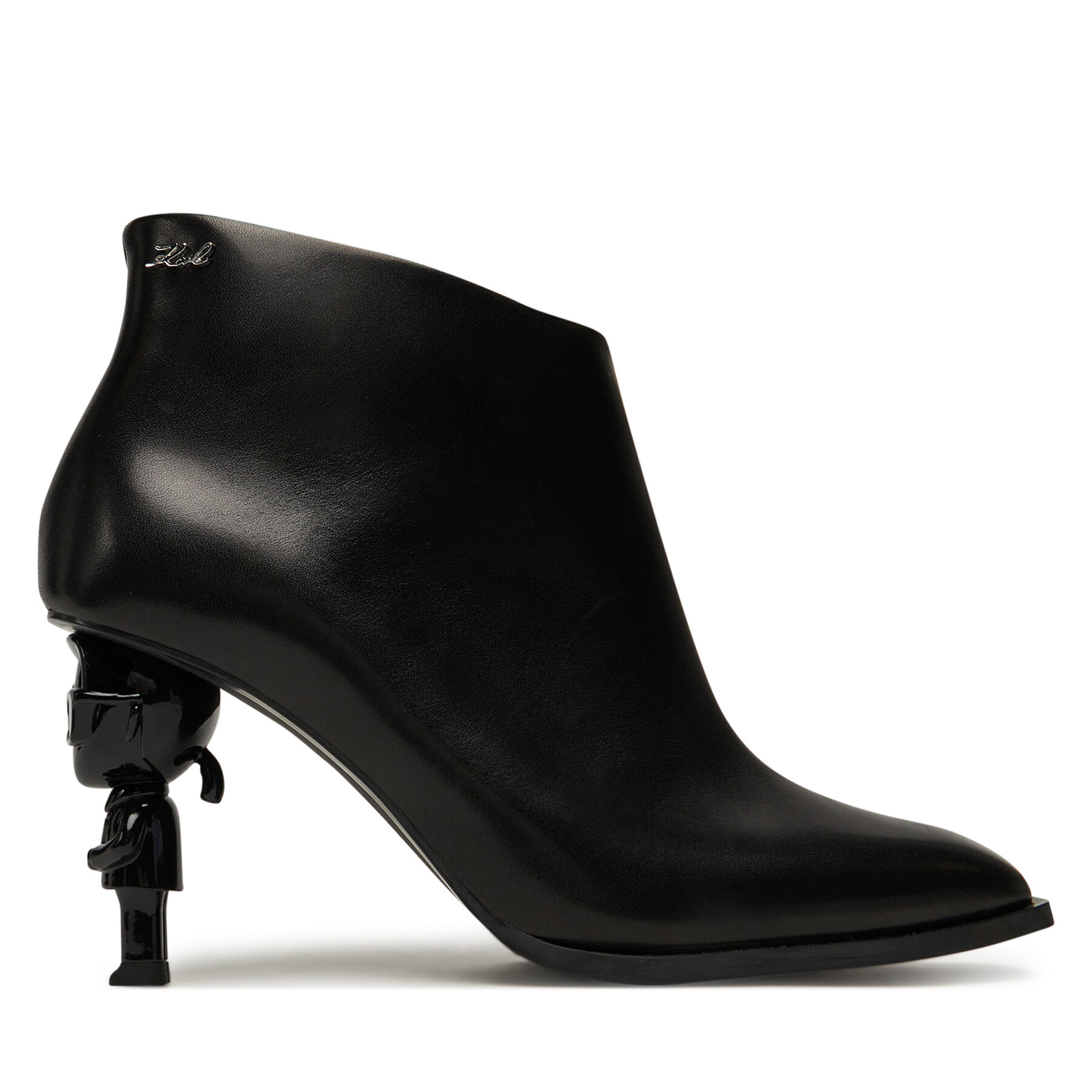 Damen Stiefeletten KARL LAGERFELD, Schuhgröße 41, Schwarz, Nft Heel Zip KL39135