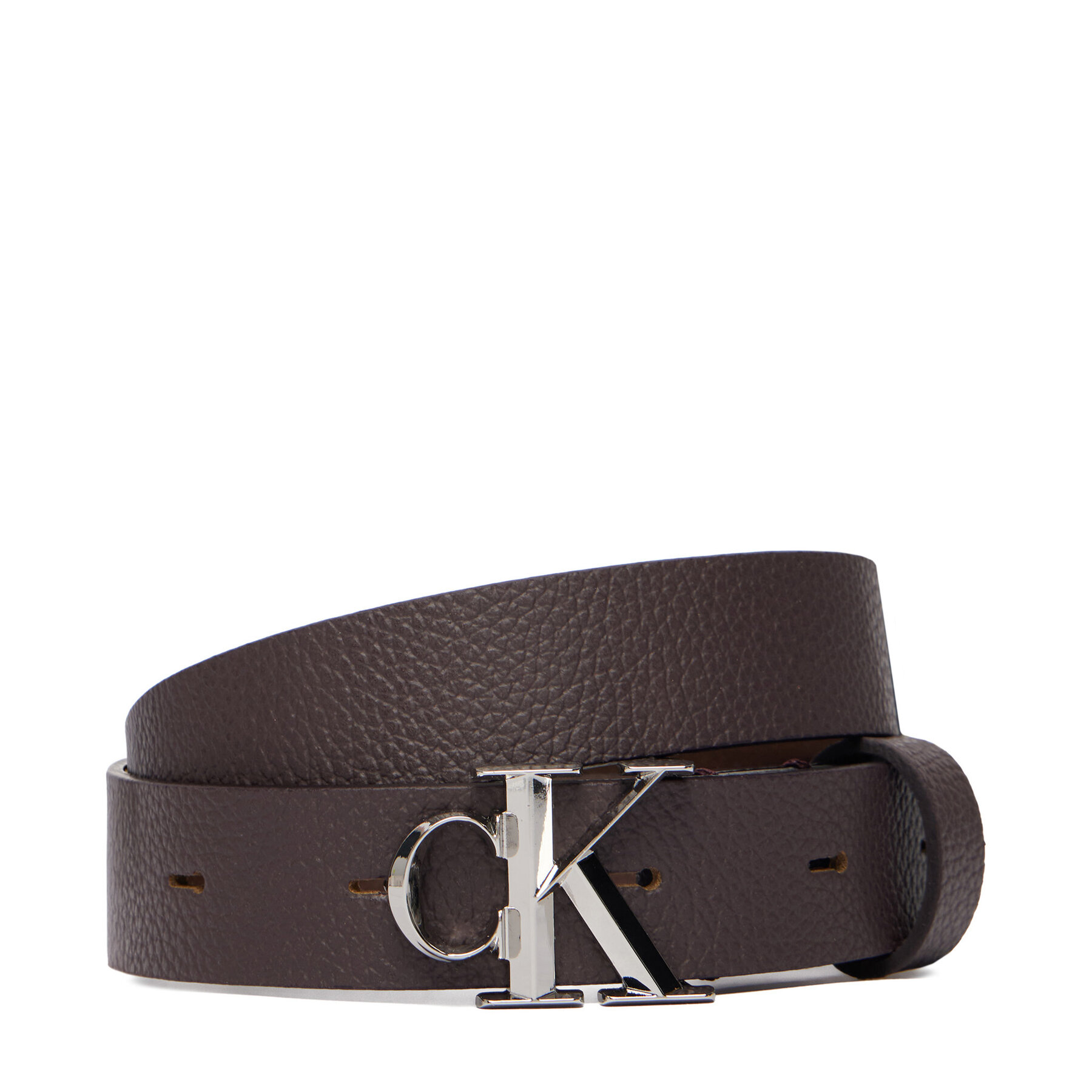 Curea de Damă Calvin Klein Facet Ck Buckle Pebble LV04F7060G Maro